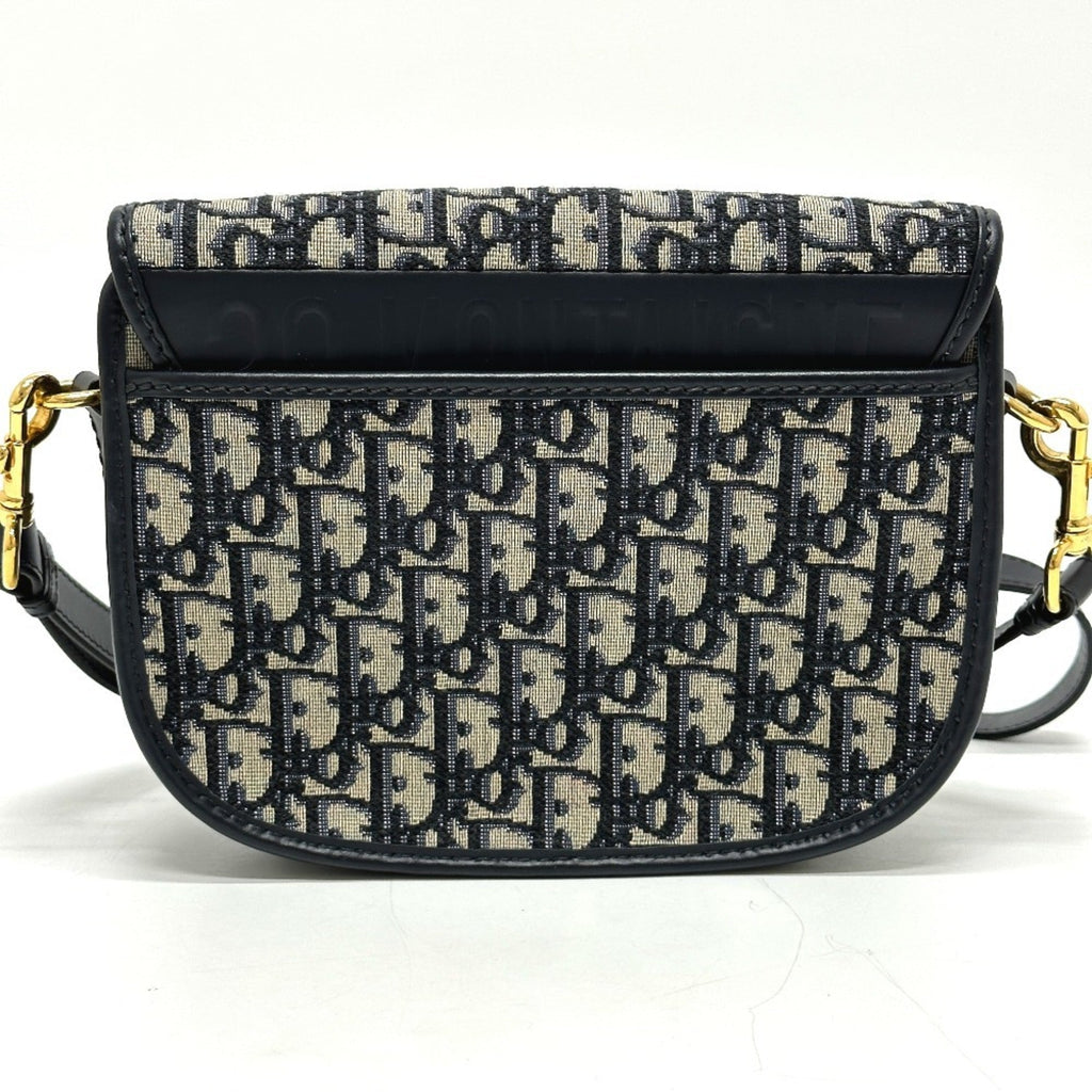 Christian Dior Gray Leather Shoulder Bag (Pre-Owned)