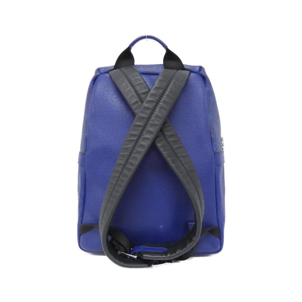 Louis Vuitton Cobalt Coated Canvas Leather Backpack