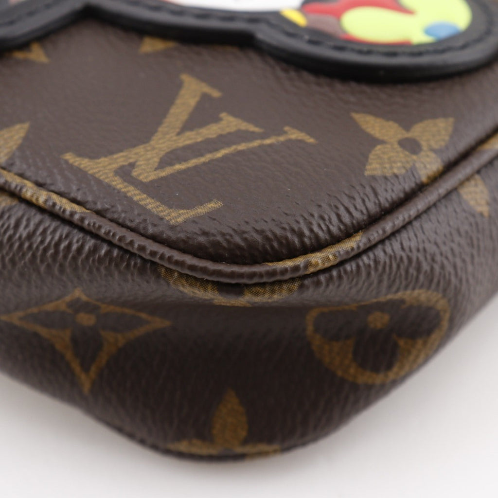 Louis Vuitton Brown Monogram Canvas Pochette Shoulder Bag