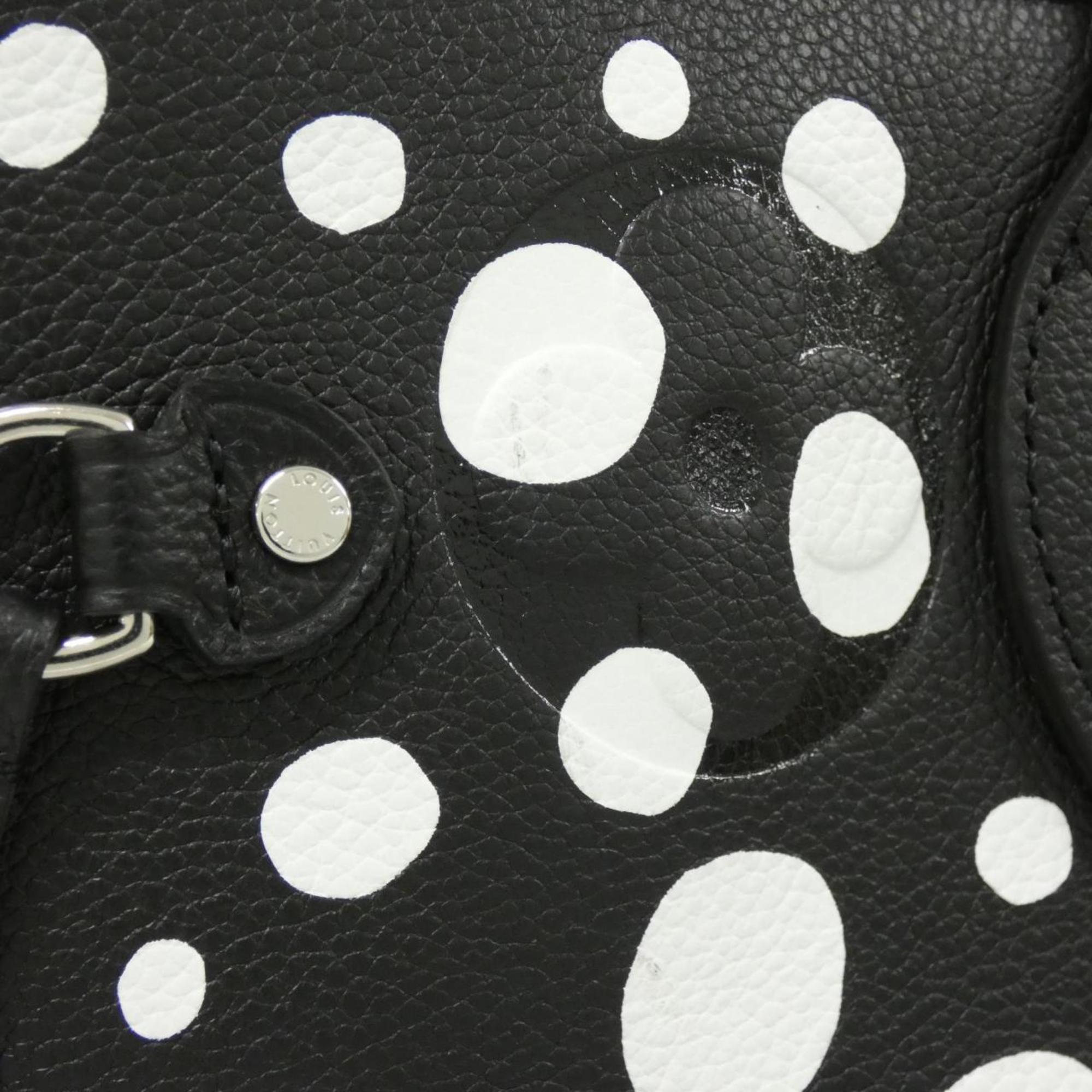 Louis Vuitton Black Leather Handbag