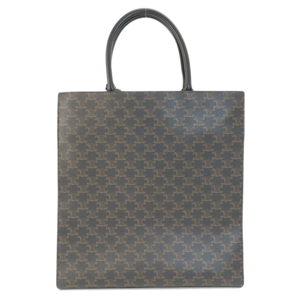 Celine Brown Pvc Tote Bag
