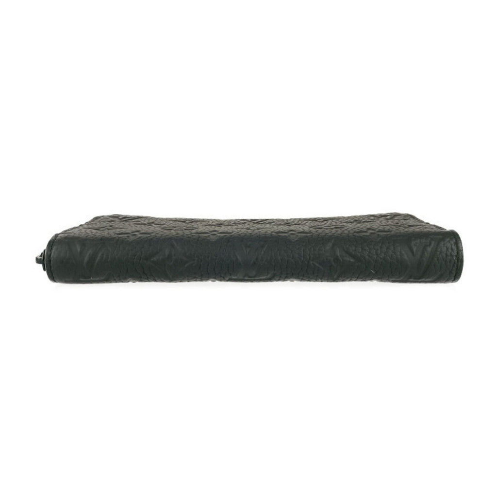 Louis Vuitton Black Leather Long Wallet