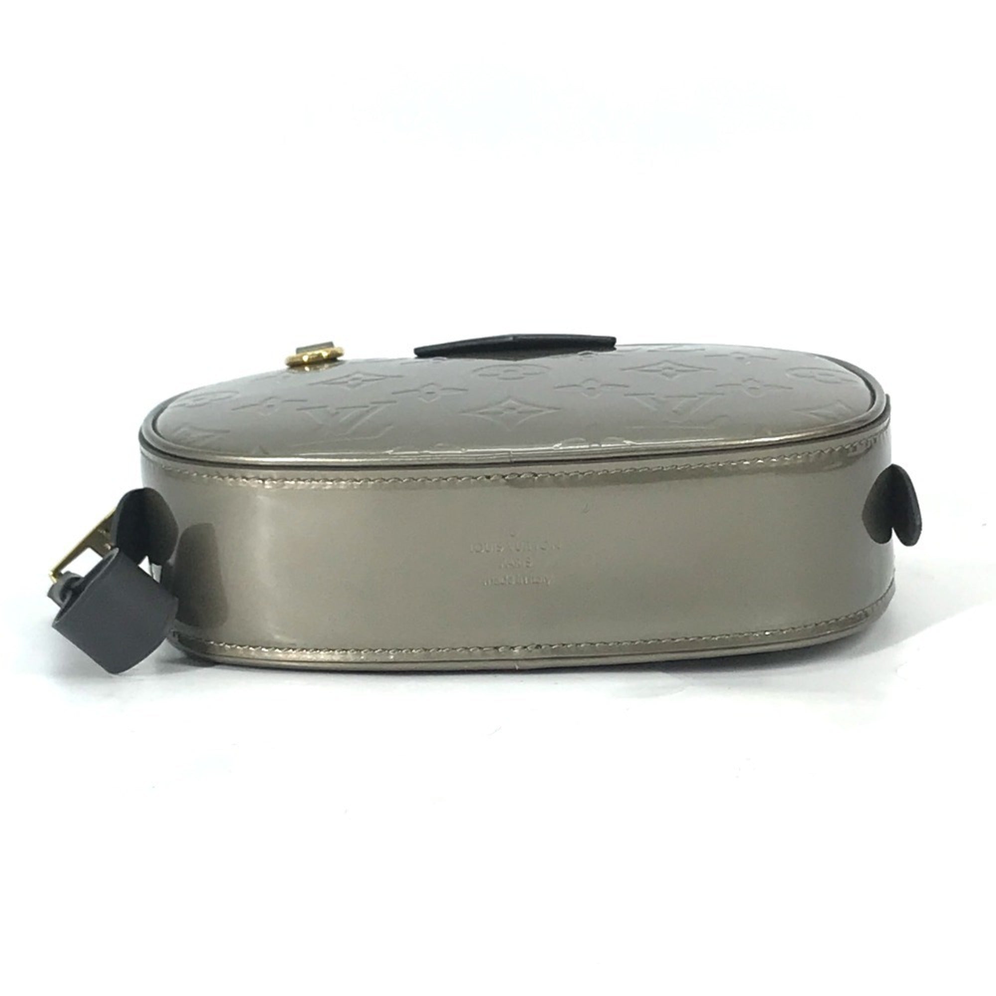 Louis Vuitton Gray Monogram Vernis Shoulder Bag Sling Bag