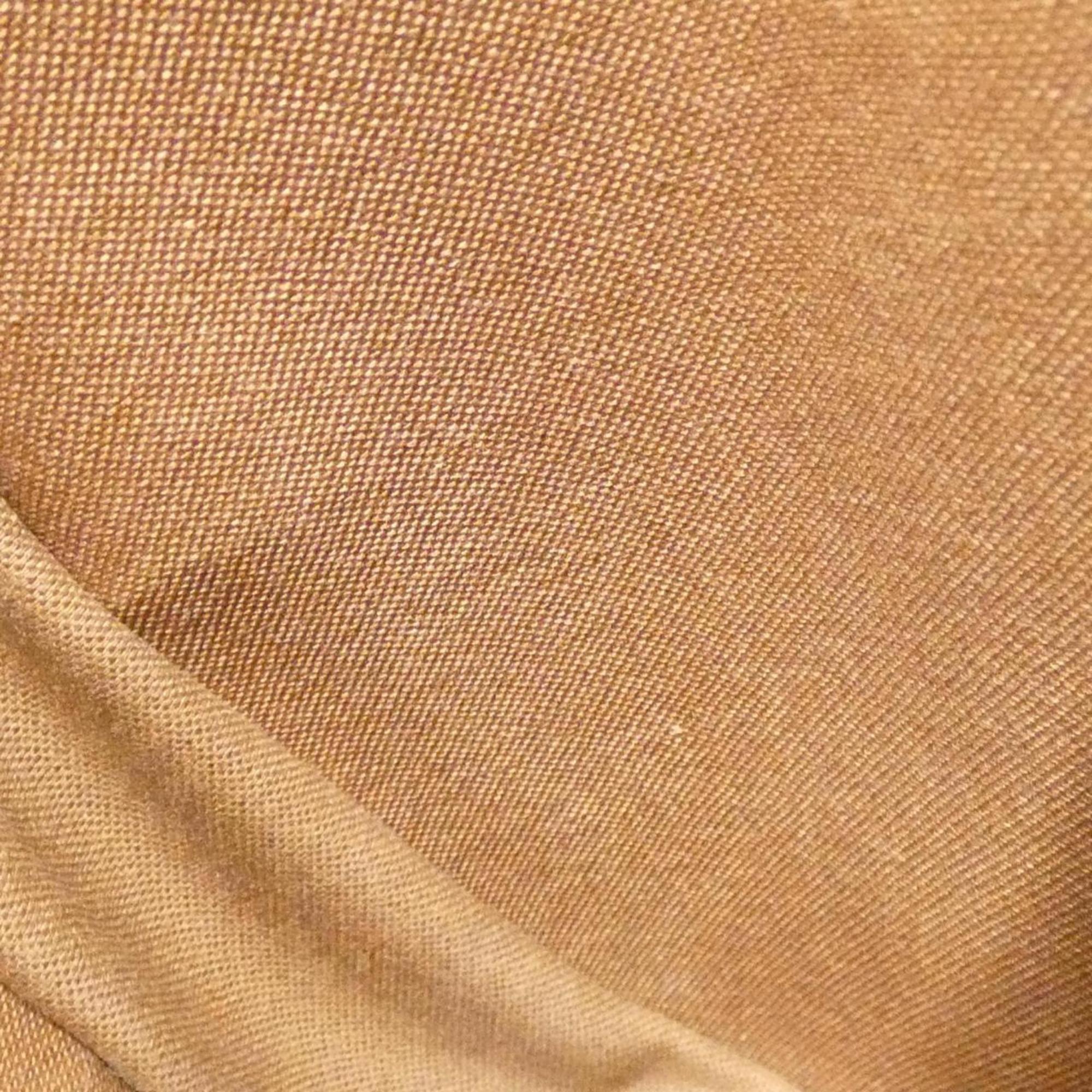Louis Vuitton Marron Coated Canvas Pochette Shoulder Bag