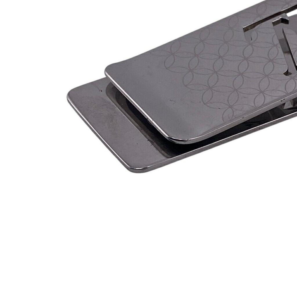 Louis Vuitton Silver Stainless Steel Money Clip