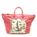 Louis Vuitton Pink Nylon Tote Bag