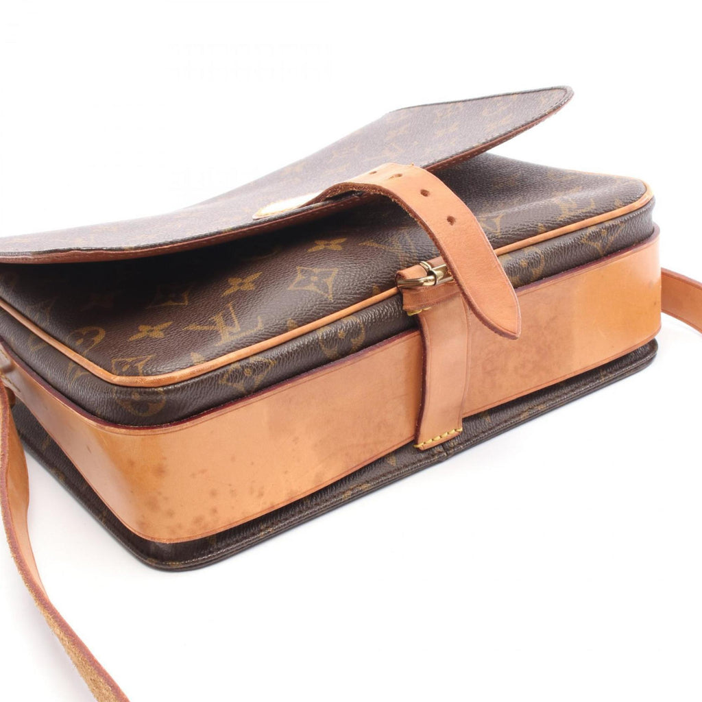 Louis Vuitton Brown Coated Canvas Monogram Pvc Leather Shoulder Bag