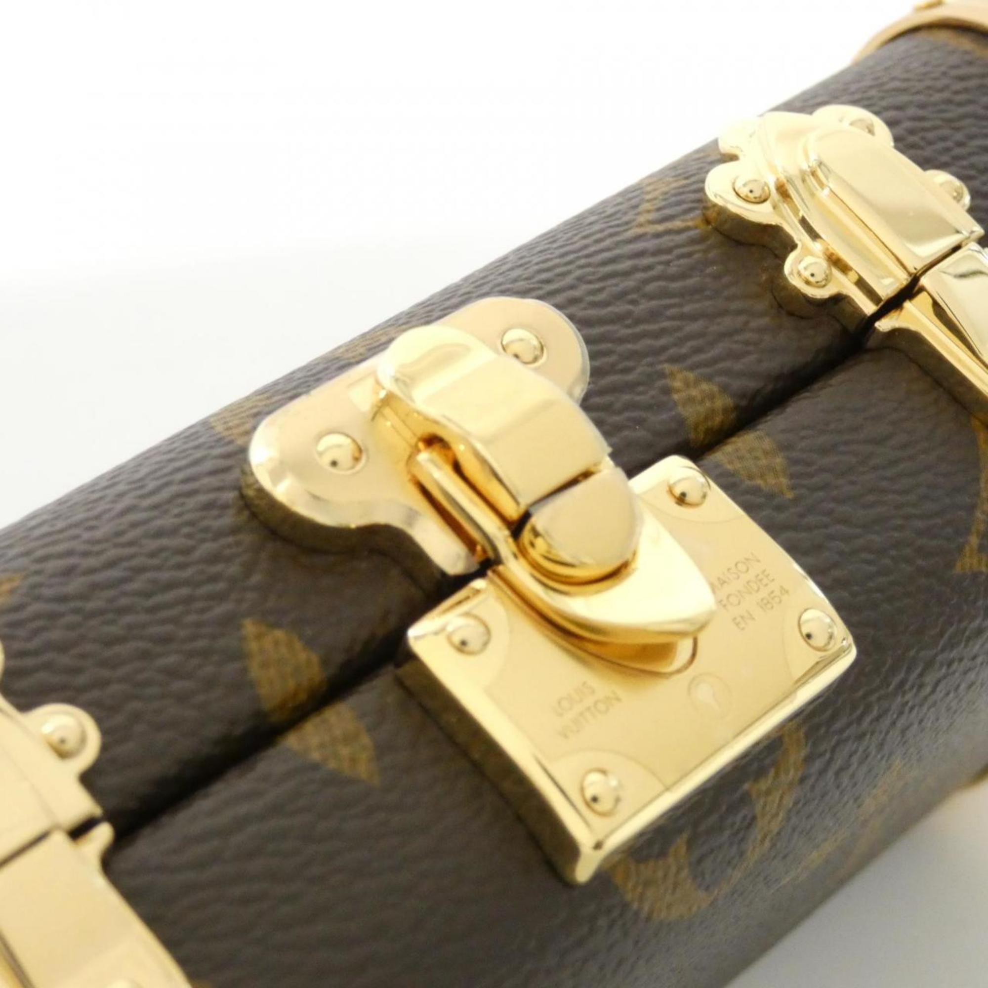 Louis Vuitton Monogram Marron Coated Canvas Handbag