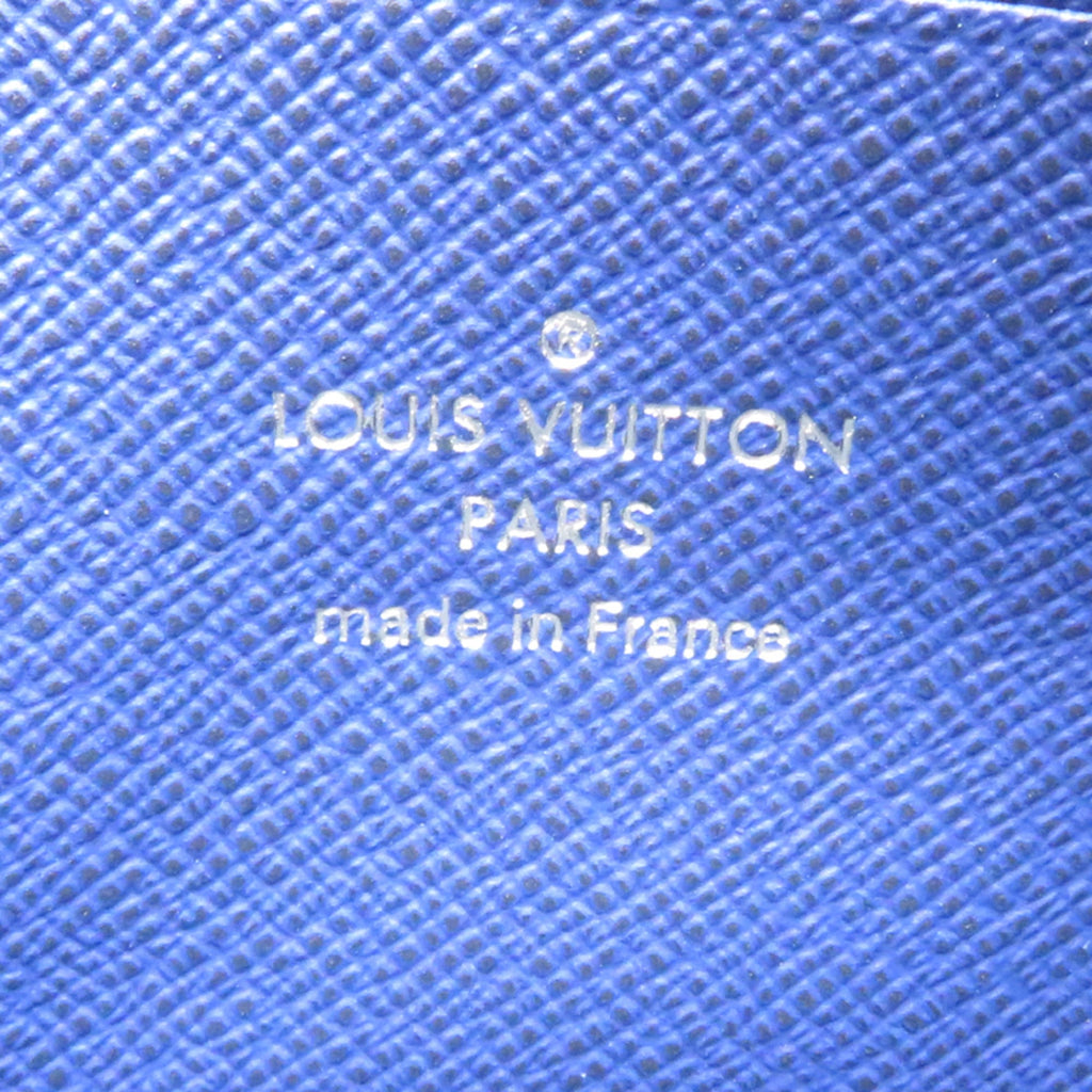 Louis Vuitton Blue Taigarama Pochette Pouch