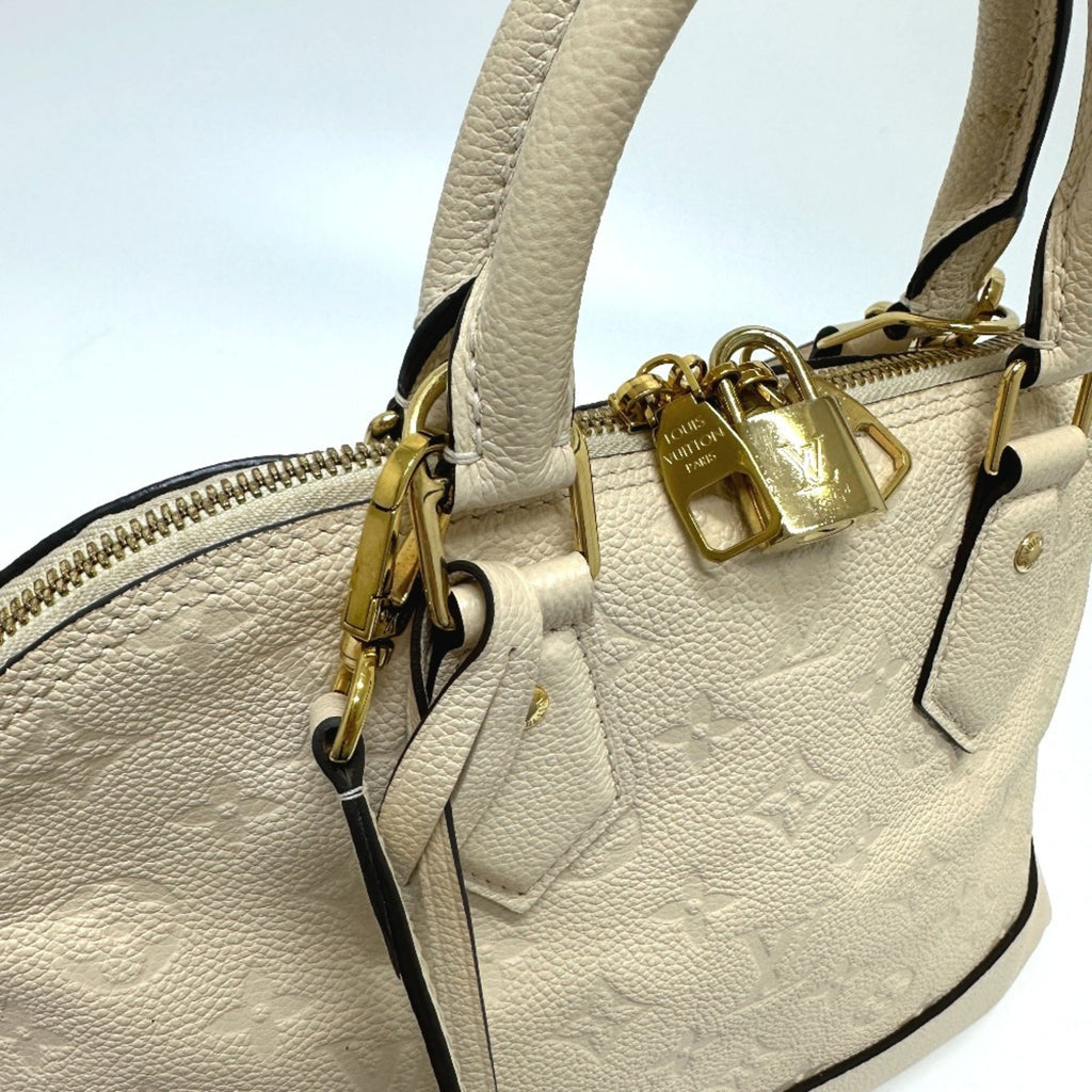 Louis Vuitton Beige Monogram Empreinte Handbag