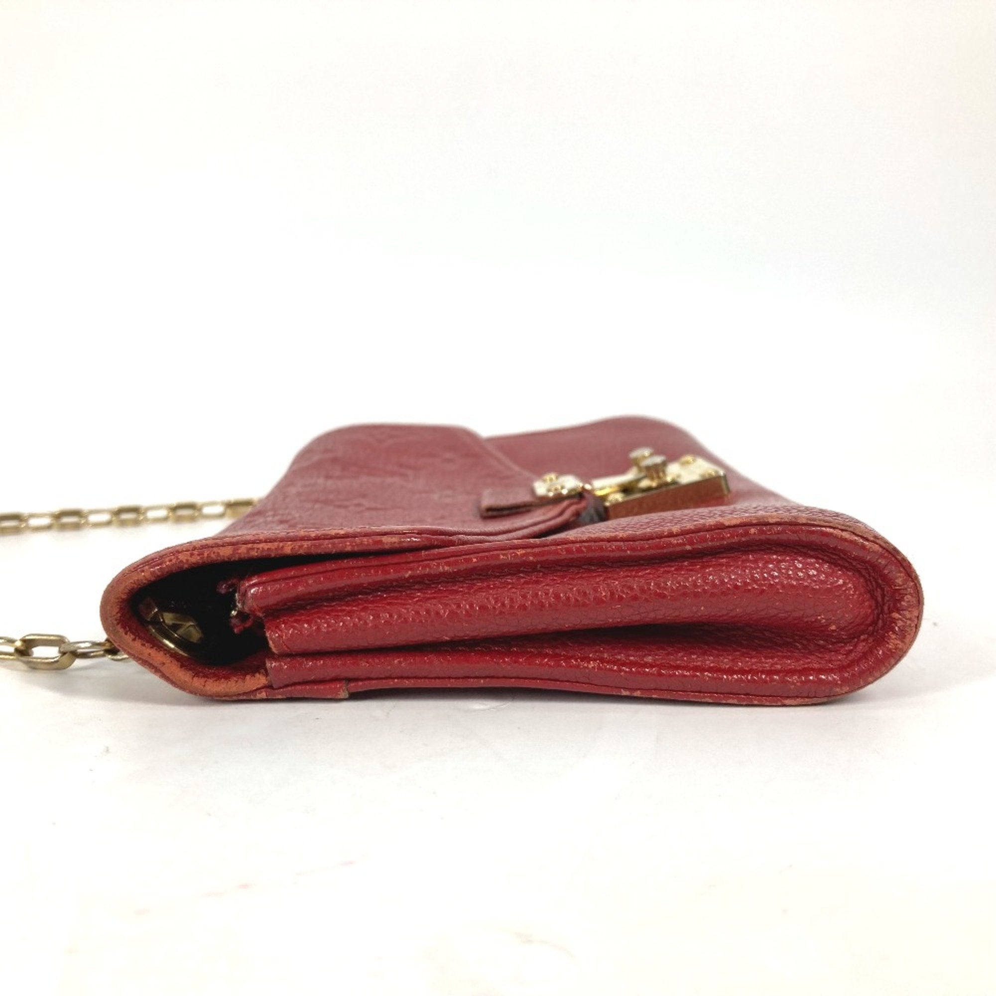 Louis Vuitton Red Other Long Wallet
