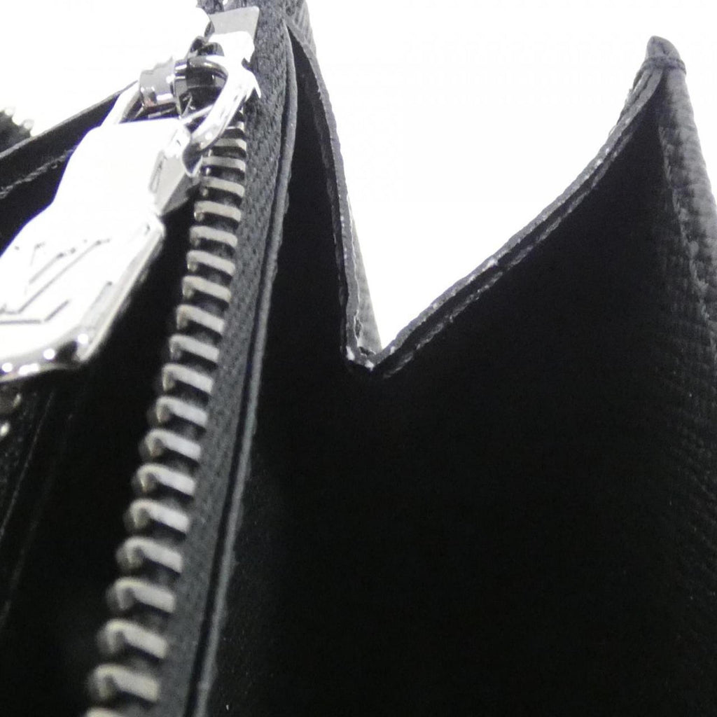 Louis Vuitton Black Coated Canvas Long Wallet