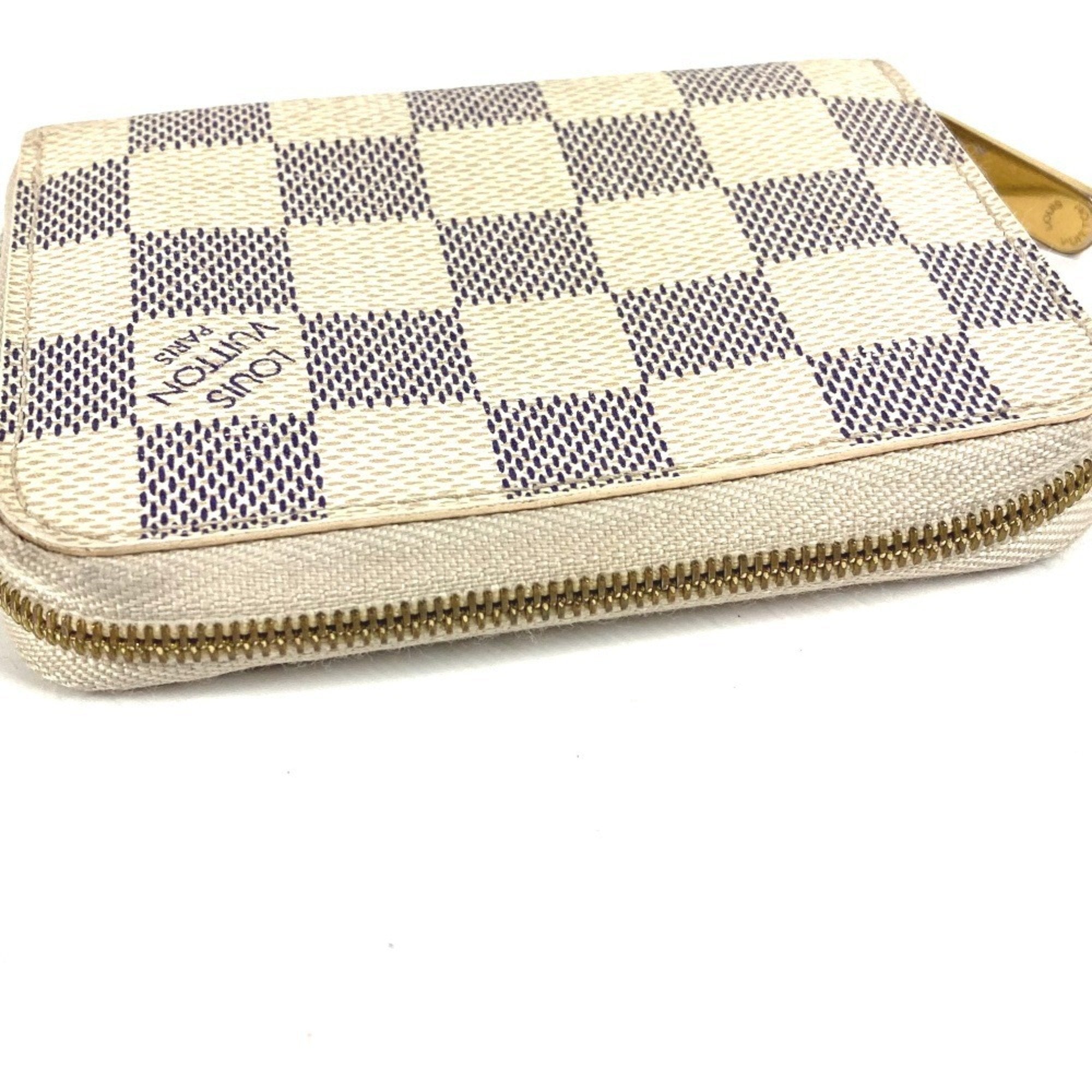 Louis Vuitton Damier Azur Damier Azur White Damier Azur Coin Purse/Coin Case