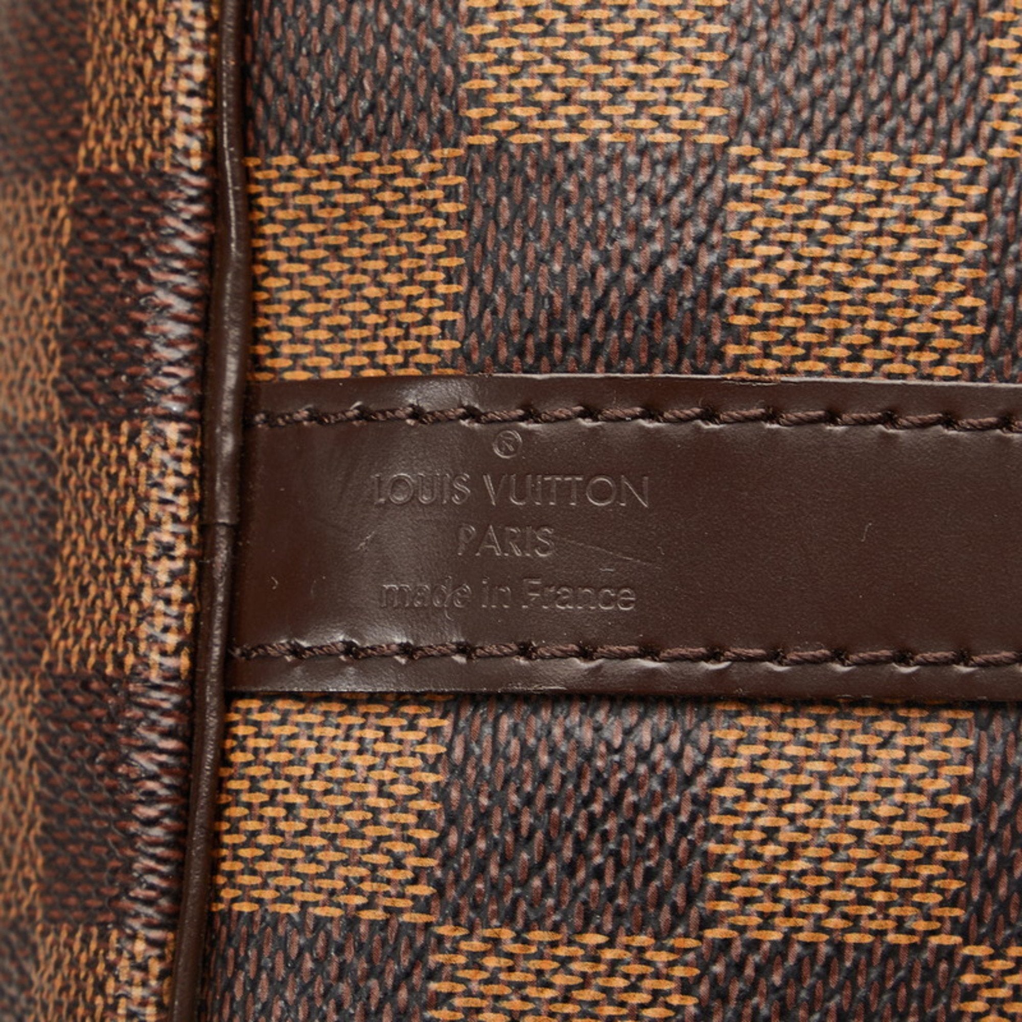 Louis Vuitton Brown Pvc Leather Handbag Shoulder Bag