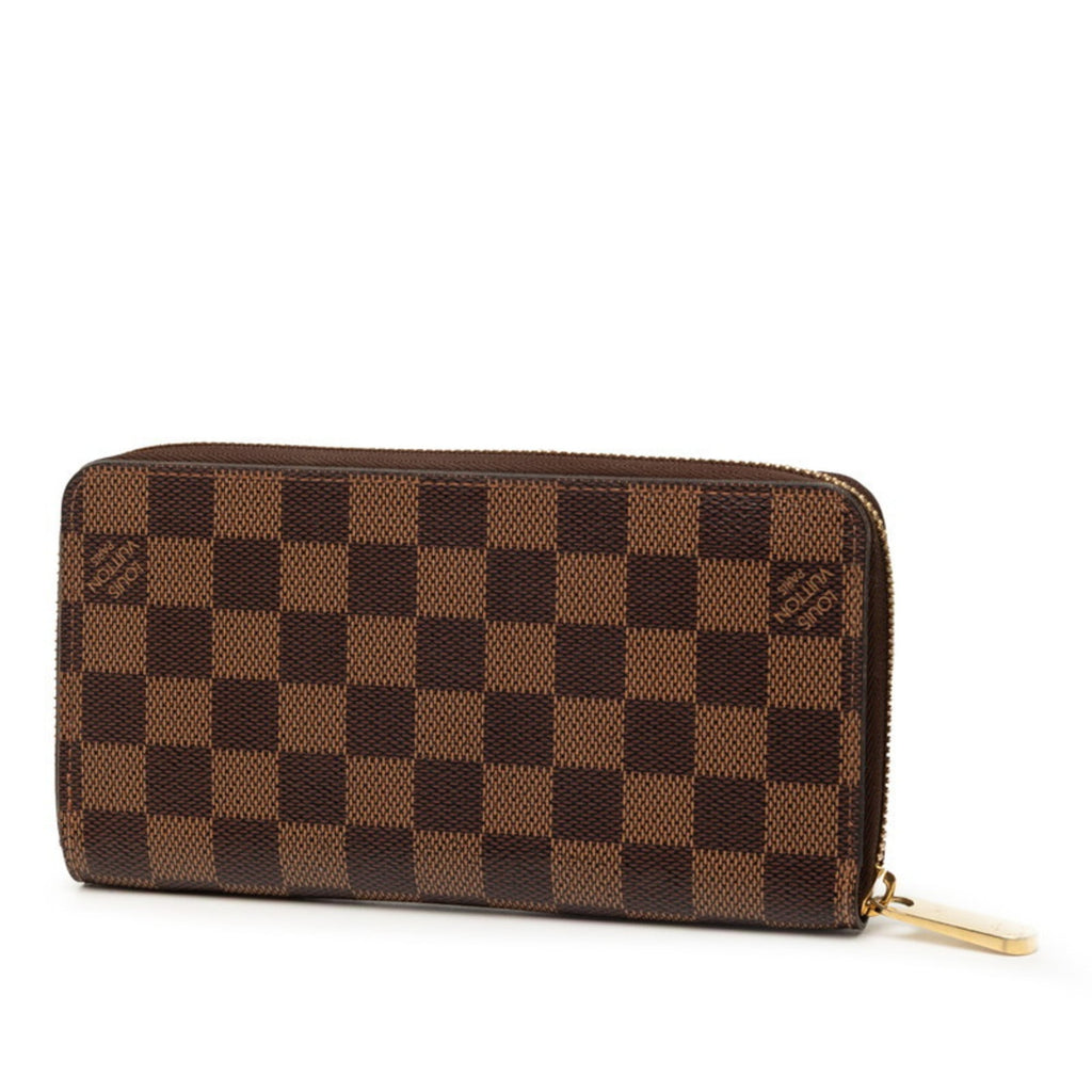 Louis Vuitton Brown Pvc Long Wallet