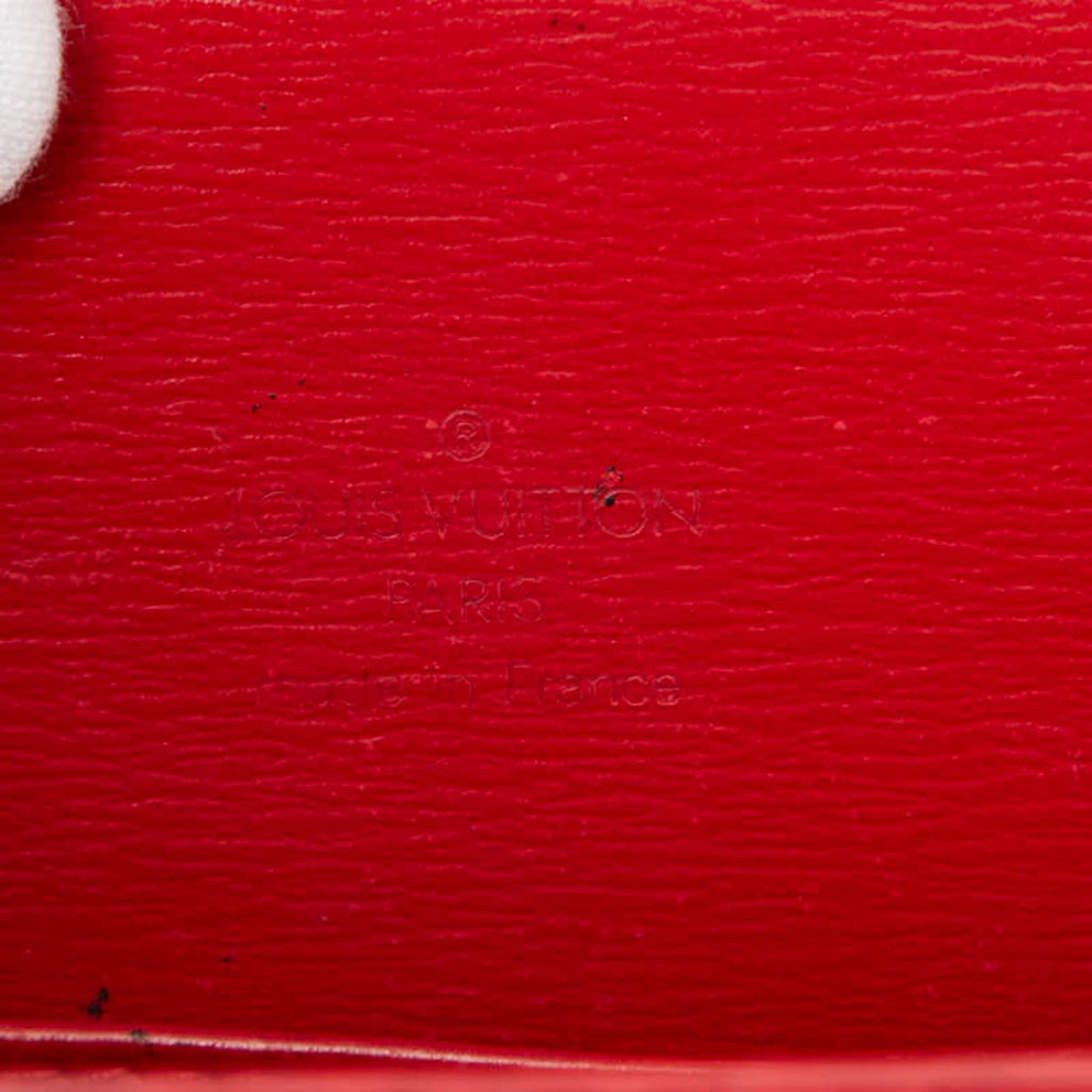 Louis Vuitton Castilian Red Leather Shoulder Bag