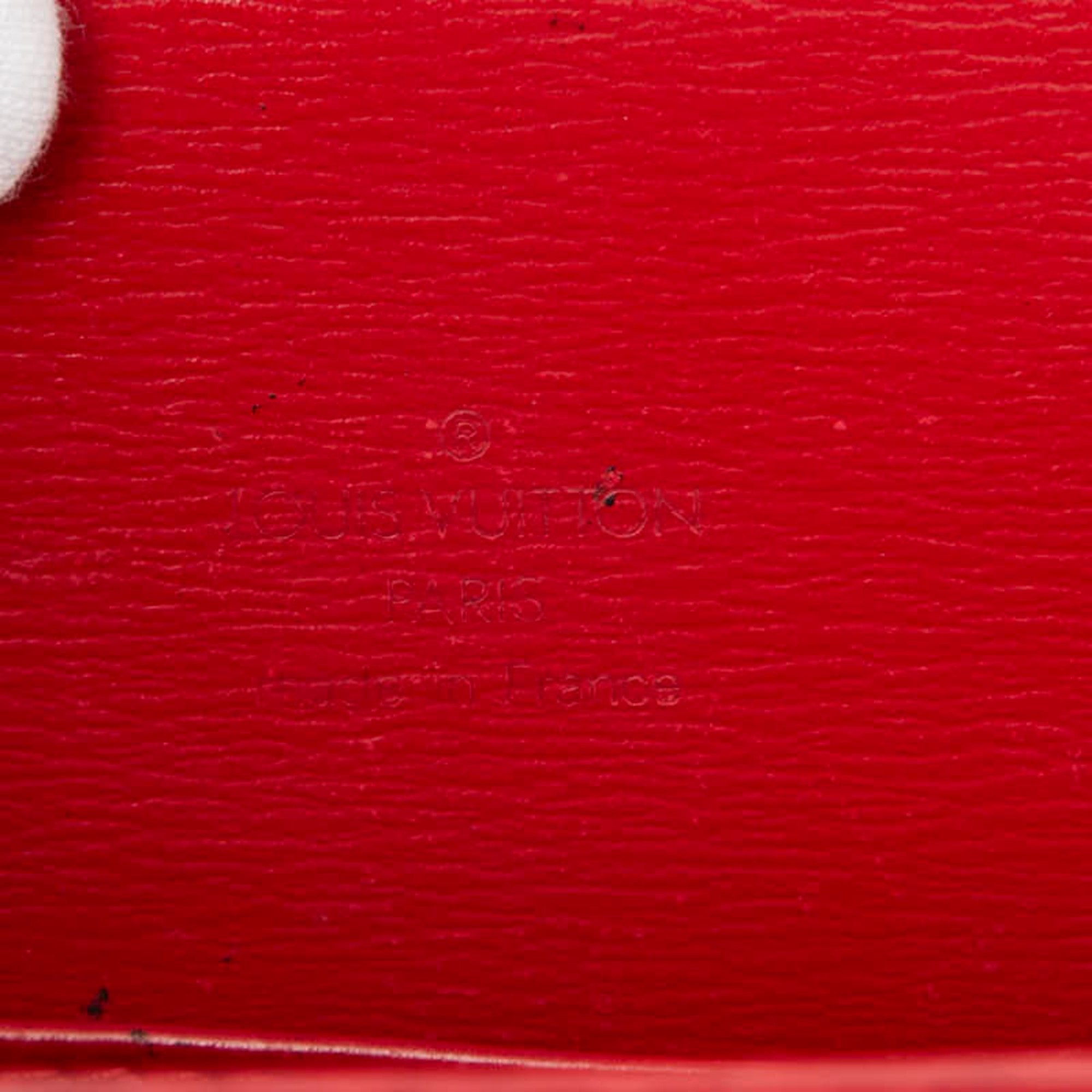 Louis Vuitton Castilian Red Leather Shoulder Bag