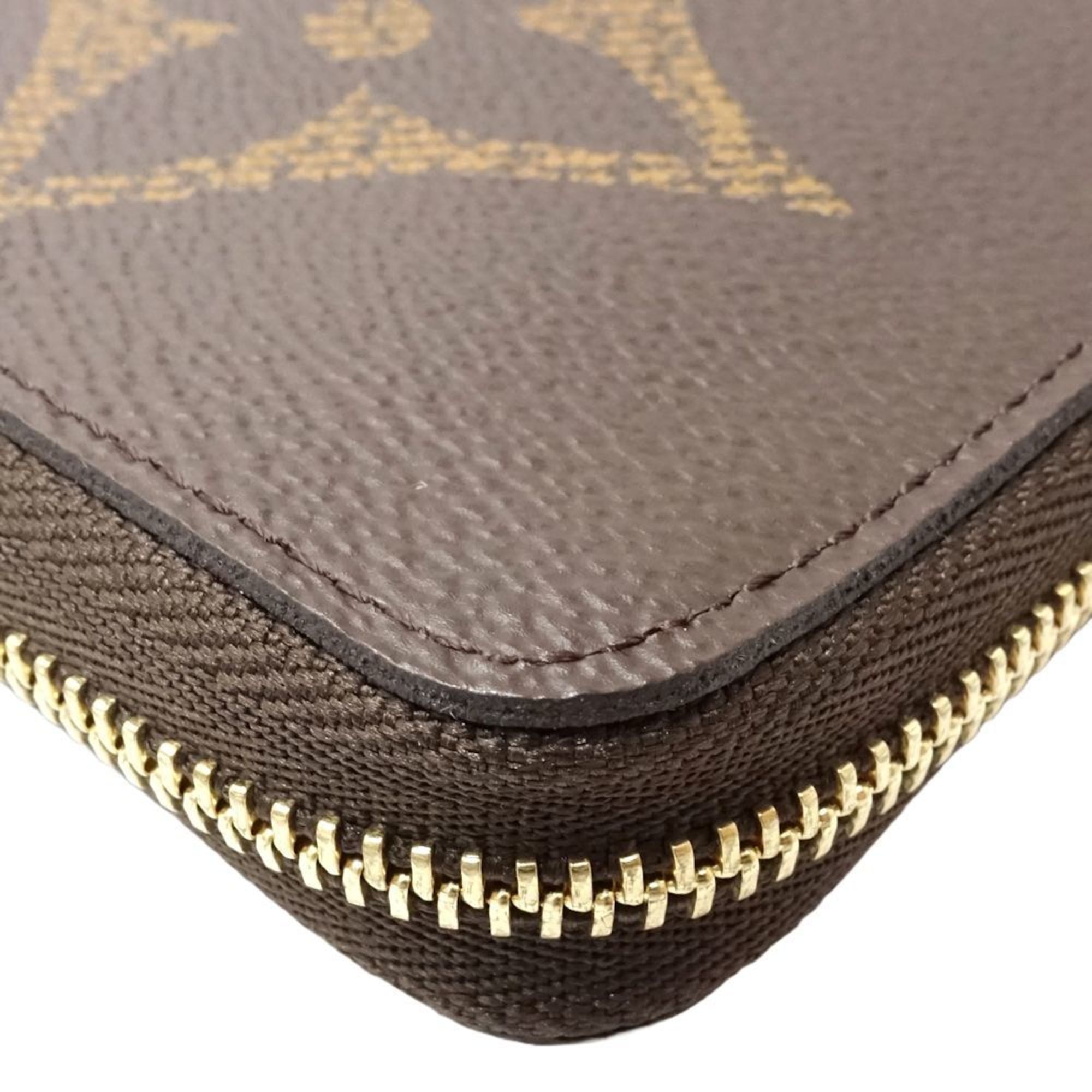 Louis Vuitton Brown Canvas Coin Purse/Coin Case