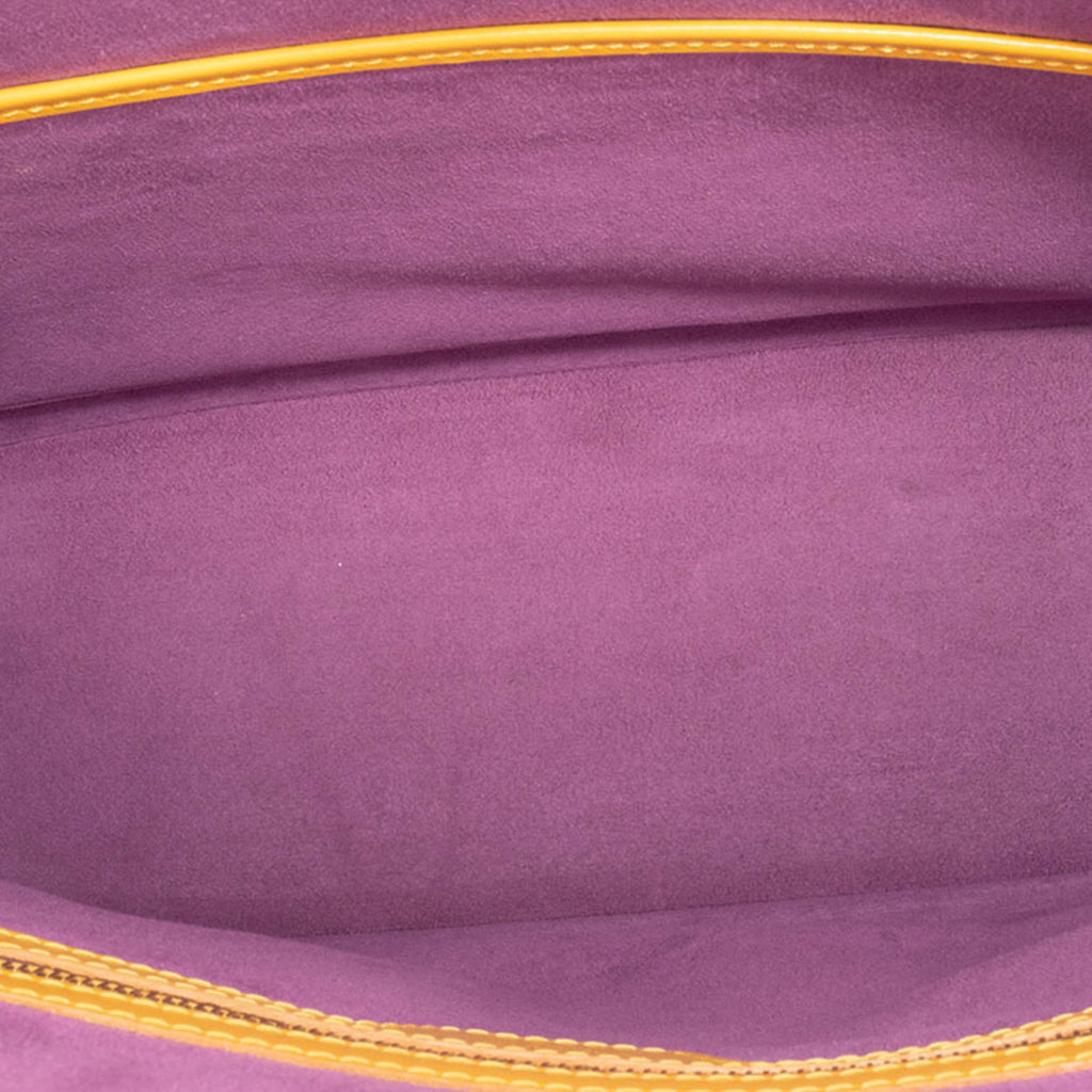Louis Vuitton Yellow Epi Leather Shoulder Bag