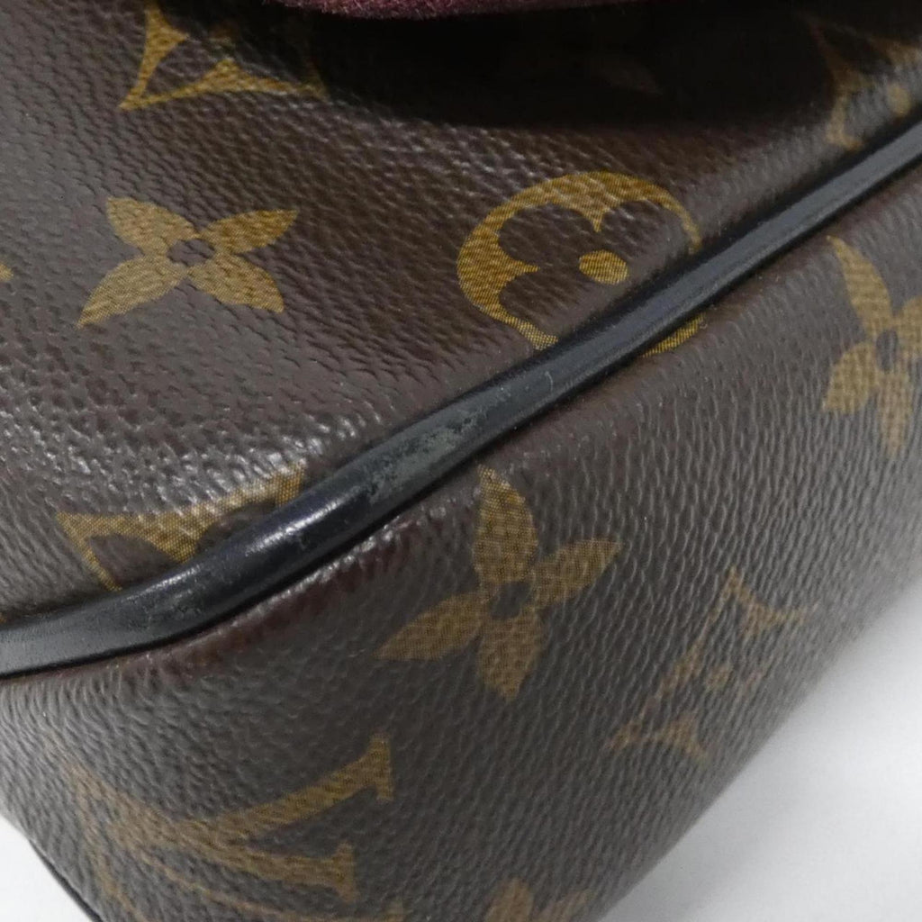 Louis Vuitton Marron Coated Canvas Shoulder Bag