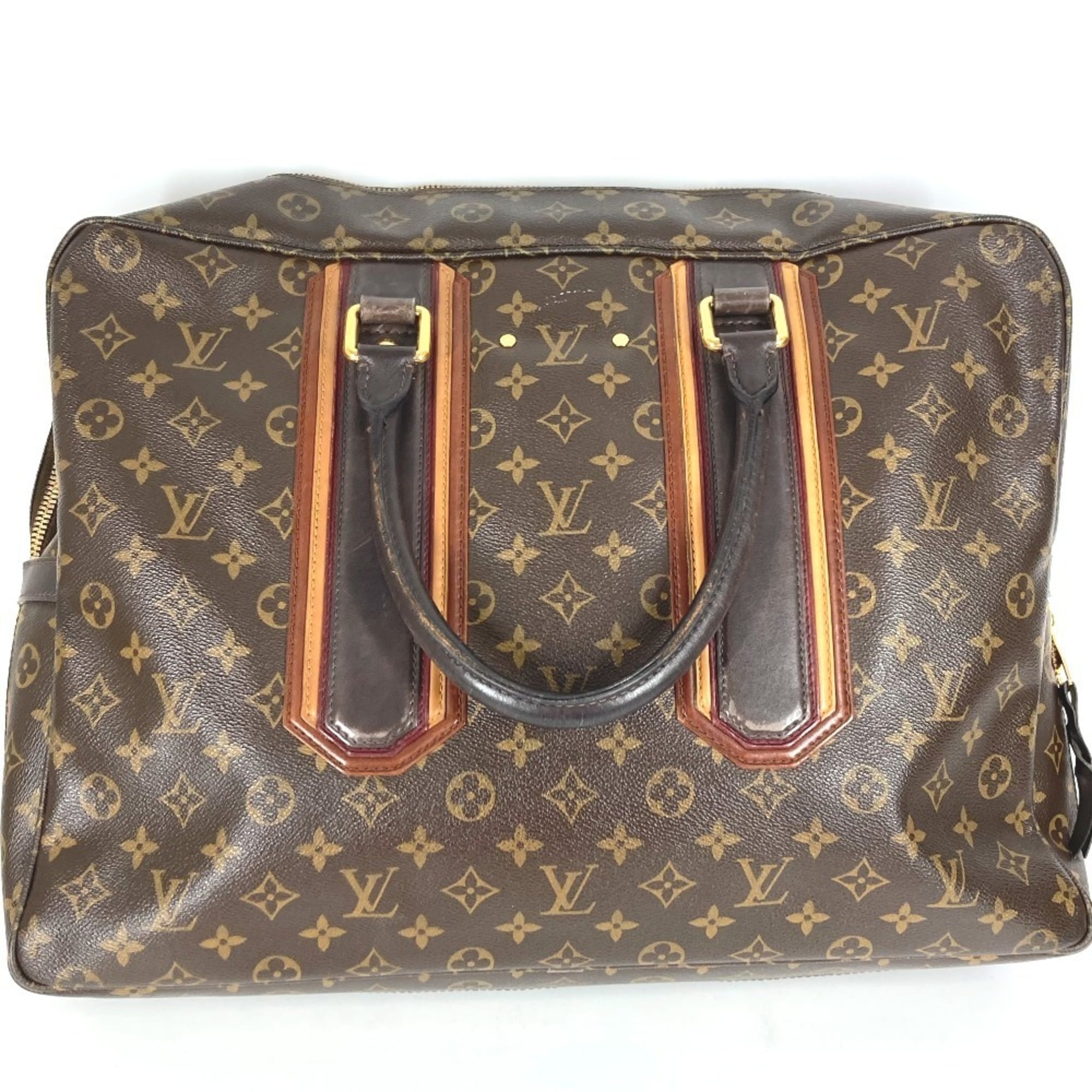 Louis Vuitton Brown Lv Charcoal Monogram Monogram Boston Bag Handbag
