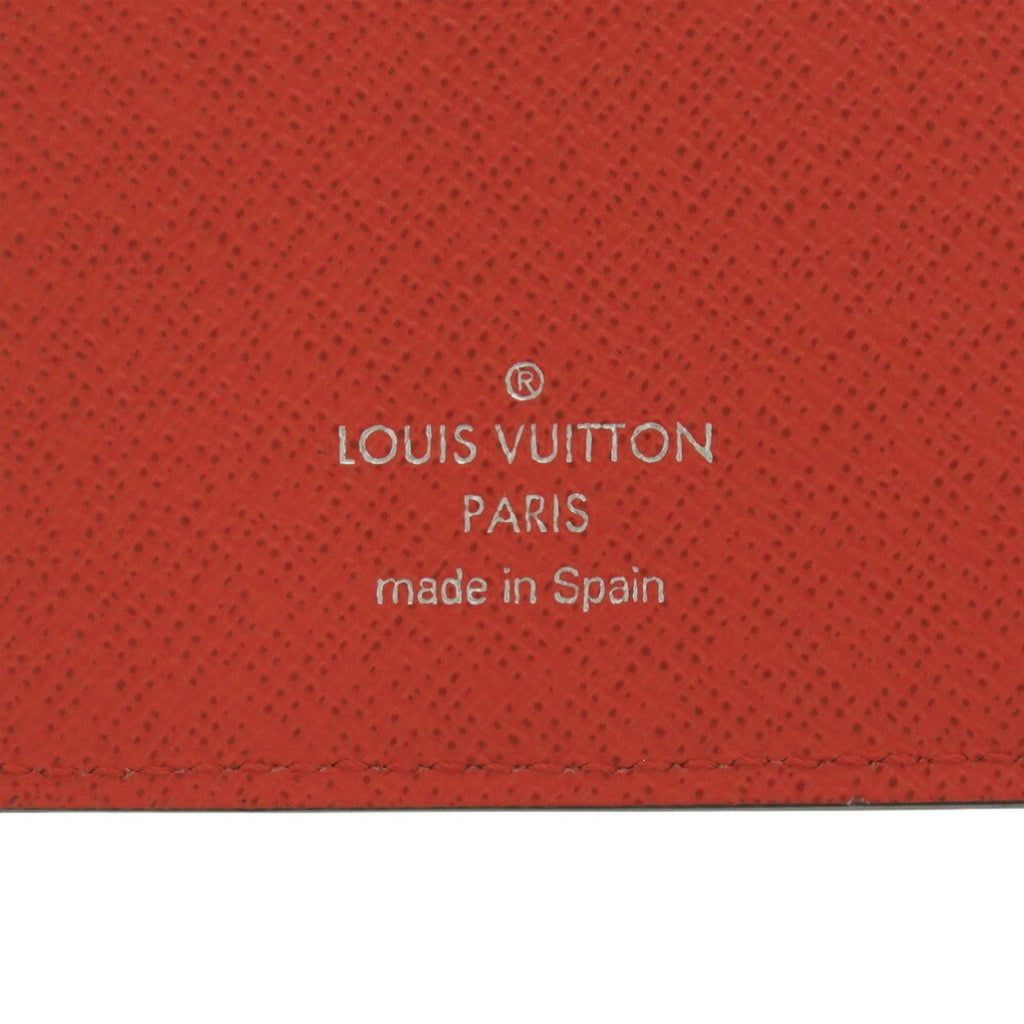 Louis Vuitton Red Color Epi Leather Long Wallet