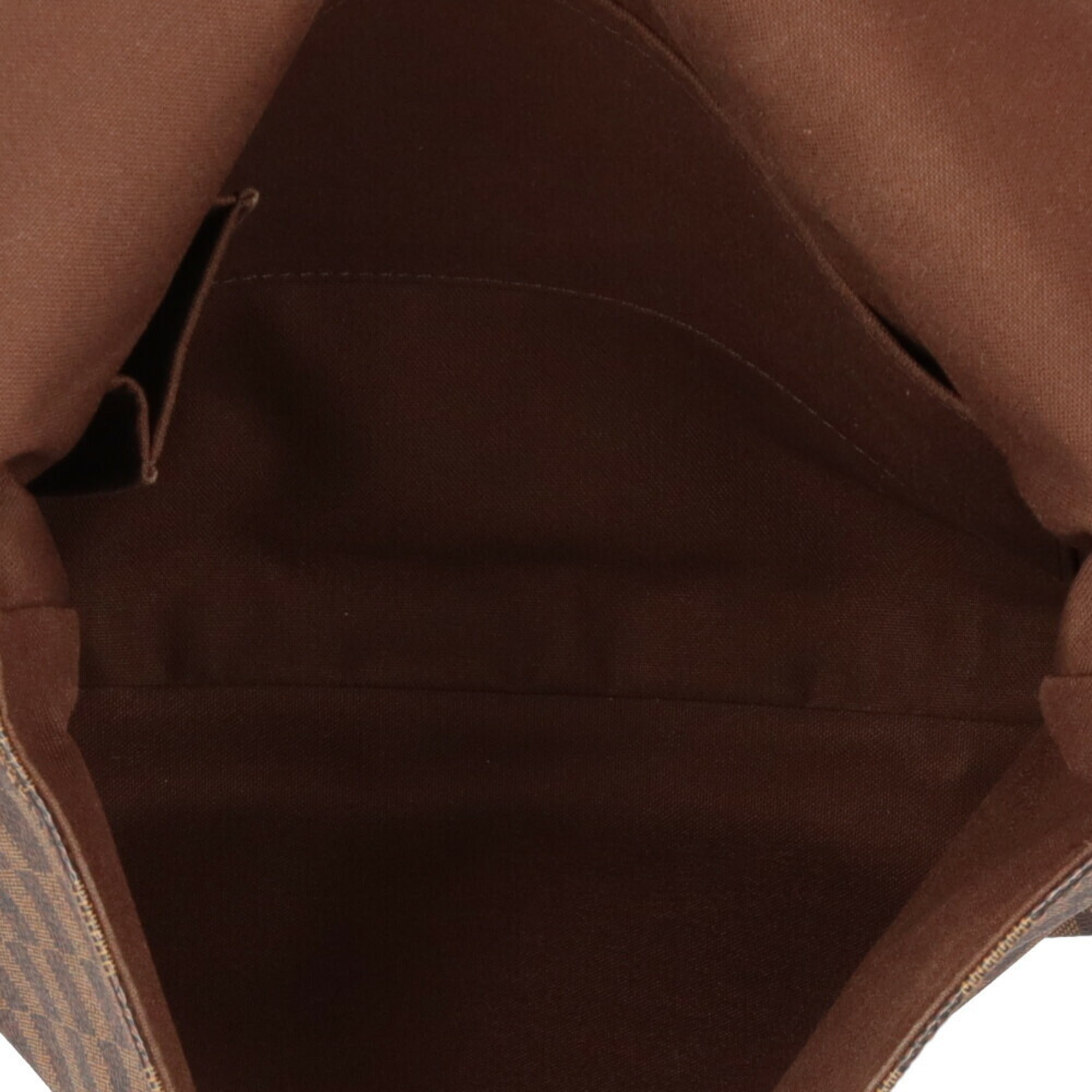 Louis Vuitton Damier Brown Damier Canvas Damier Canvas Shoulder Bag