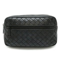 Bottega Veneta Black Leather Sling Bag