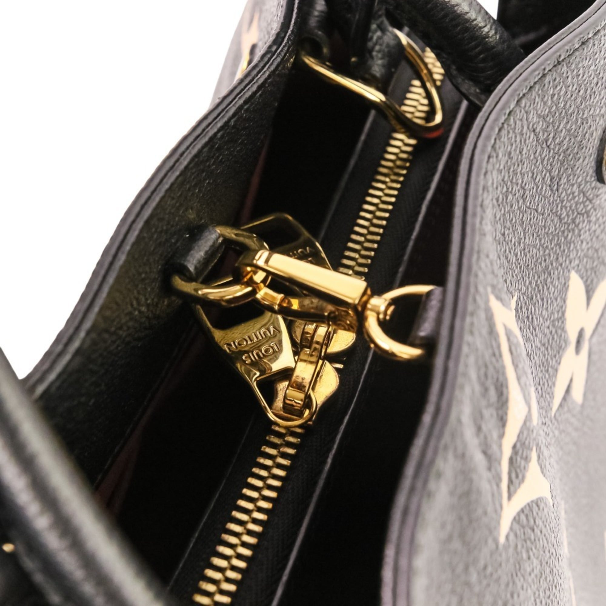 Louis Vuitton Black Monogram Empreinte Handbag
