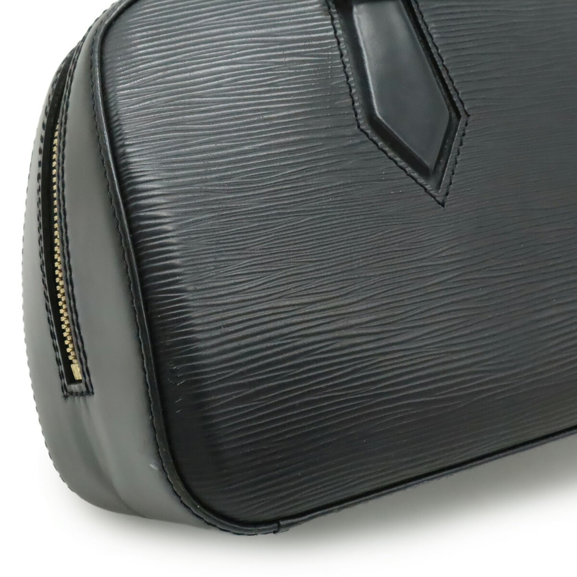 Louis Vuitton Noir Epi Leather Handbag