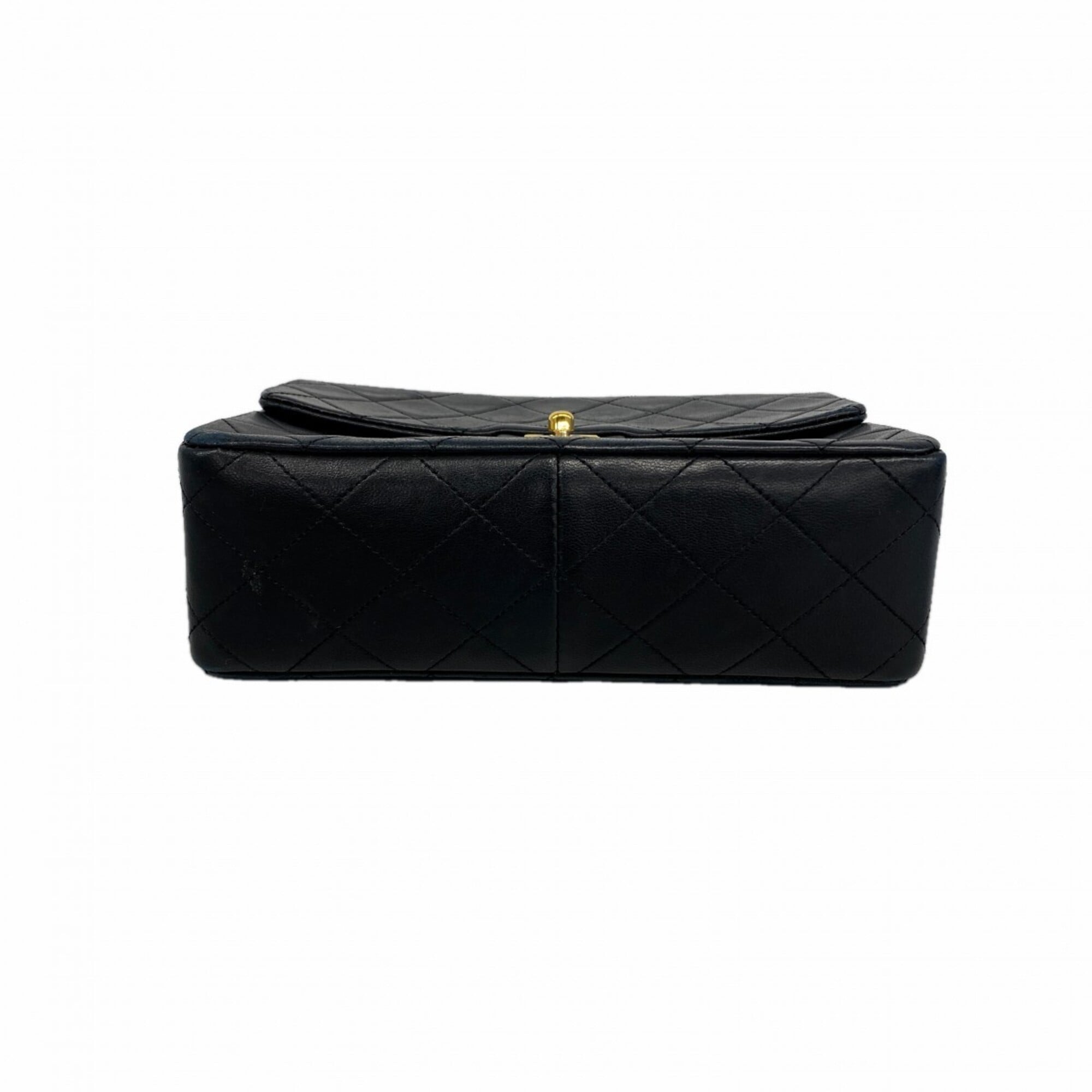 Chanel Black Leather Shoulder Bag