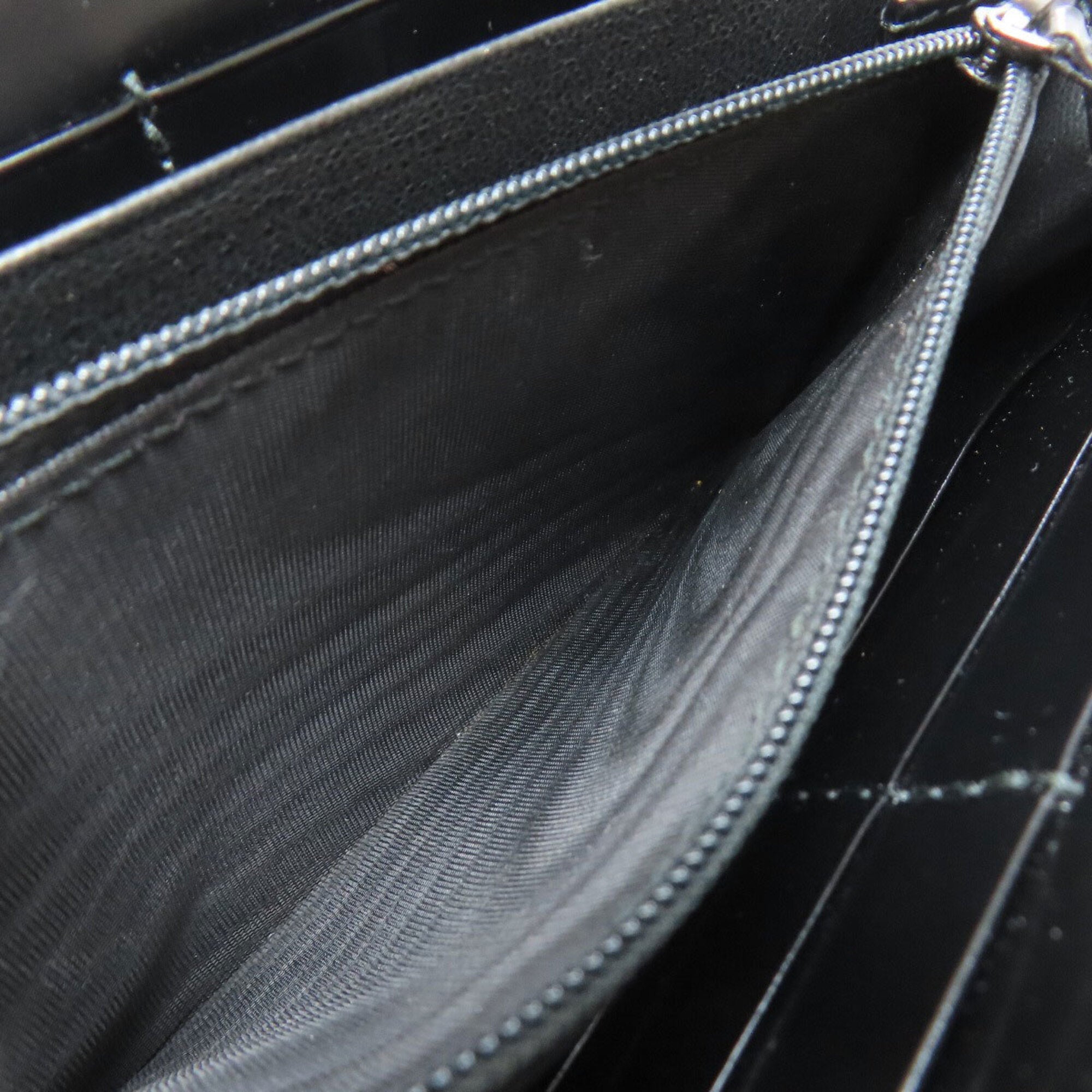 Gucci Black Pvc Long Wallet (Bi-Fold) (Pre-Owned)