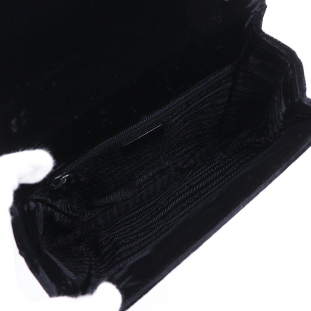 Prada Black Nero Leather Handbag