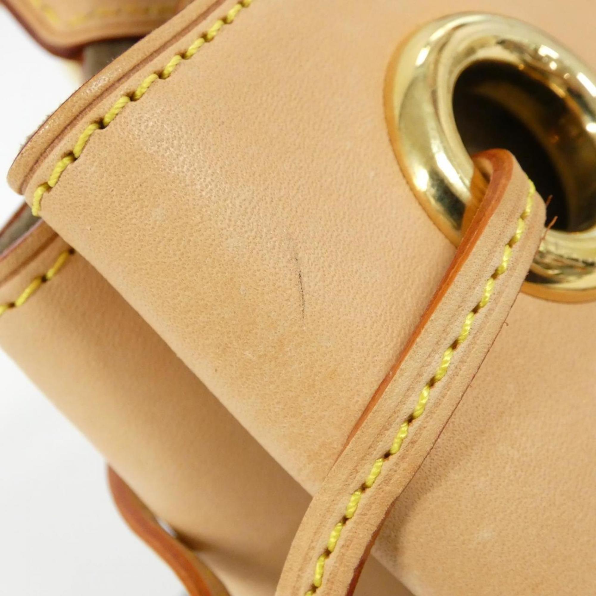Louis Vuitton Black Coated Canvas Shoulder Bag