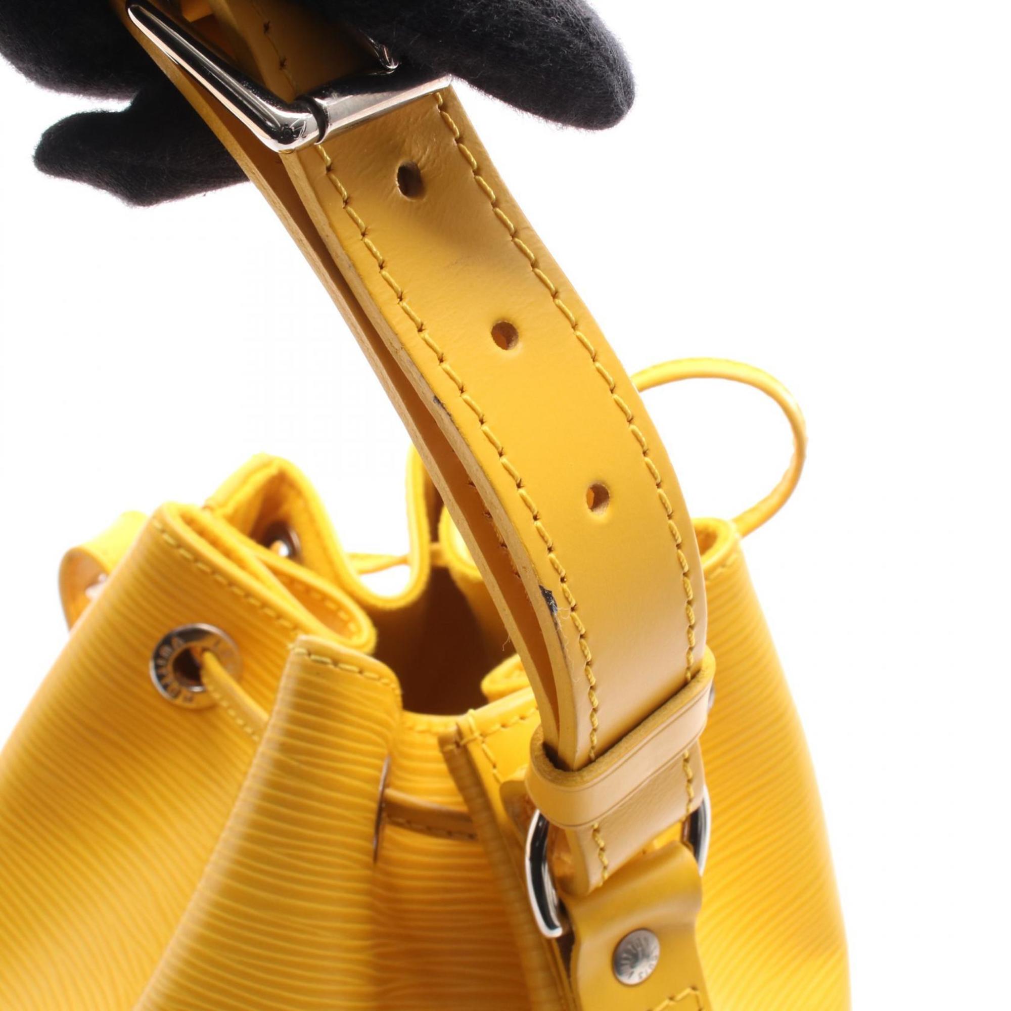 Louis Vuitton Mimosa Yellow Epi Leather Shoulder Bag