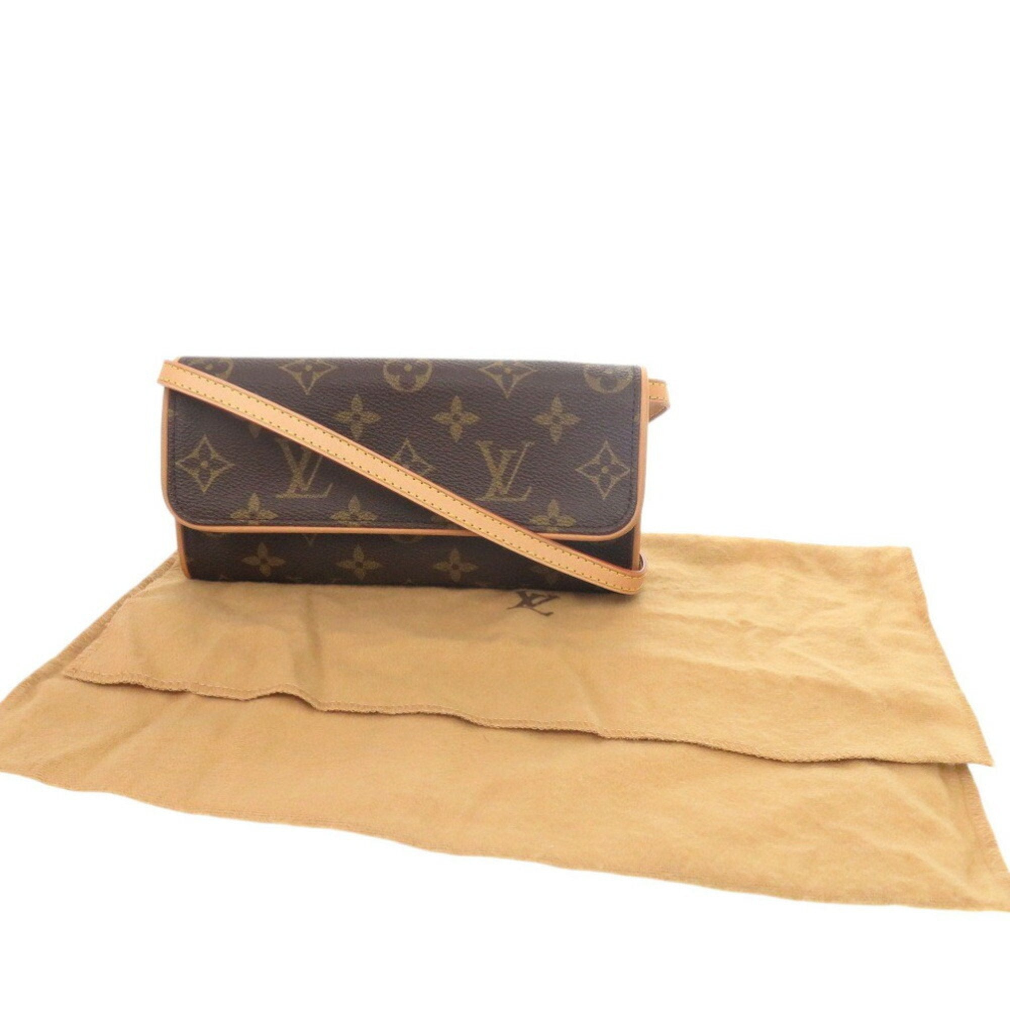 Louis Vuitton Brown Monogram Monogram Pochette Shoulder Bag