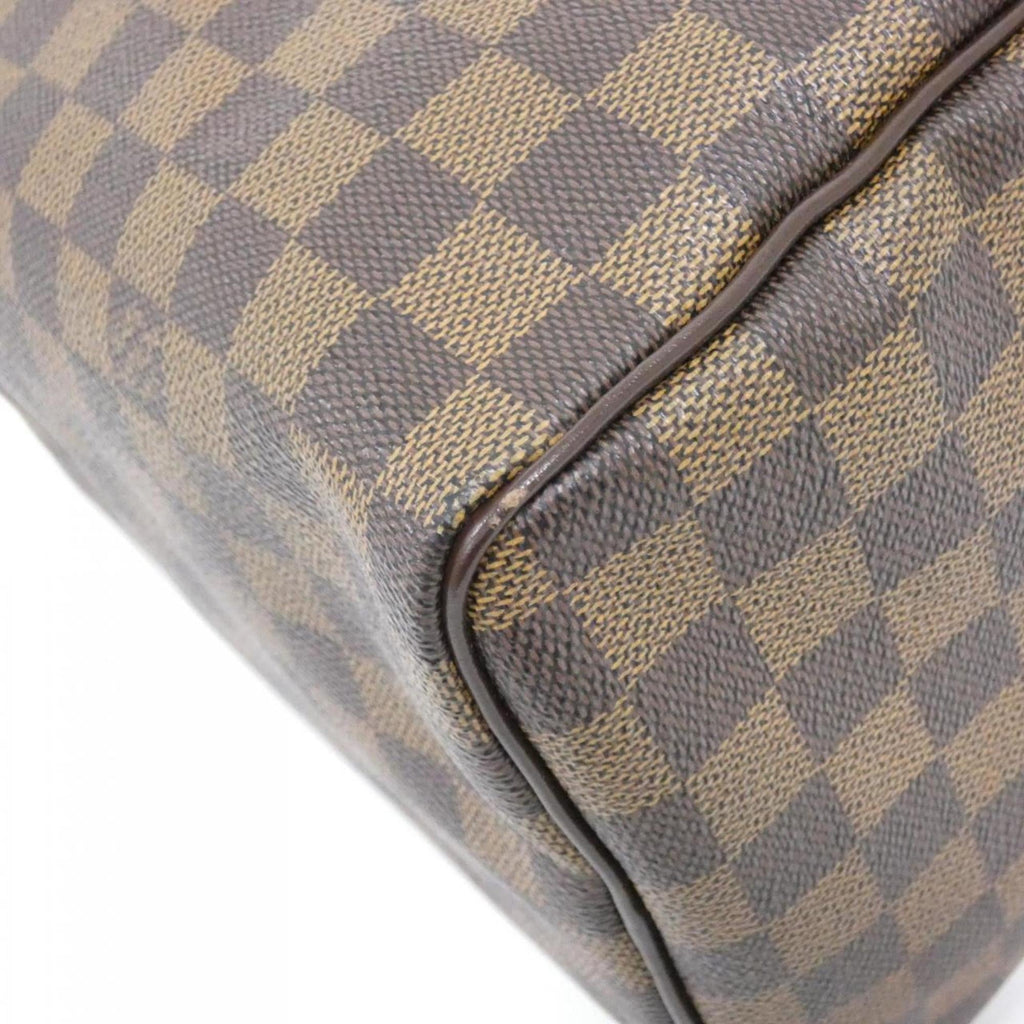 Louis Vuitton Ebene Coated Canvas Boston Bag