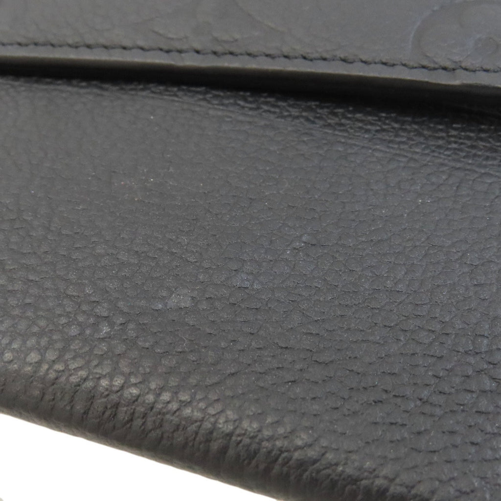 Louis Vuitton Black Chain/Shoulder Wallet