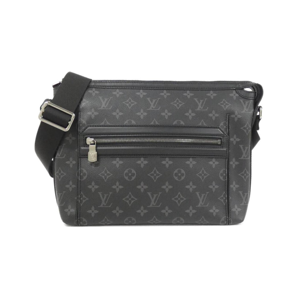 Louis Vuitton Black Coated Canvas Shoulder Bag
