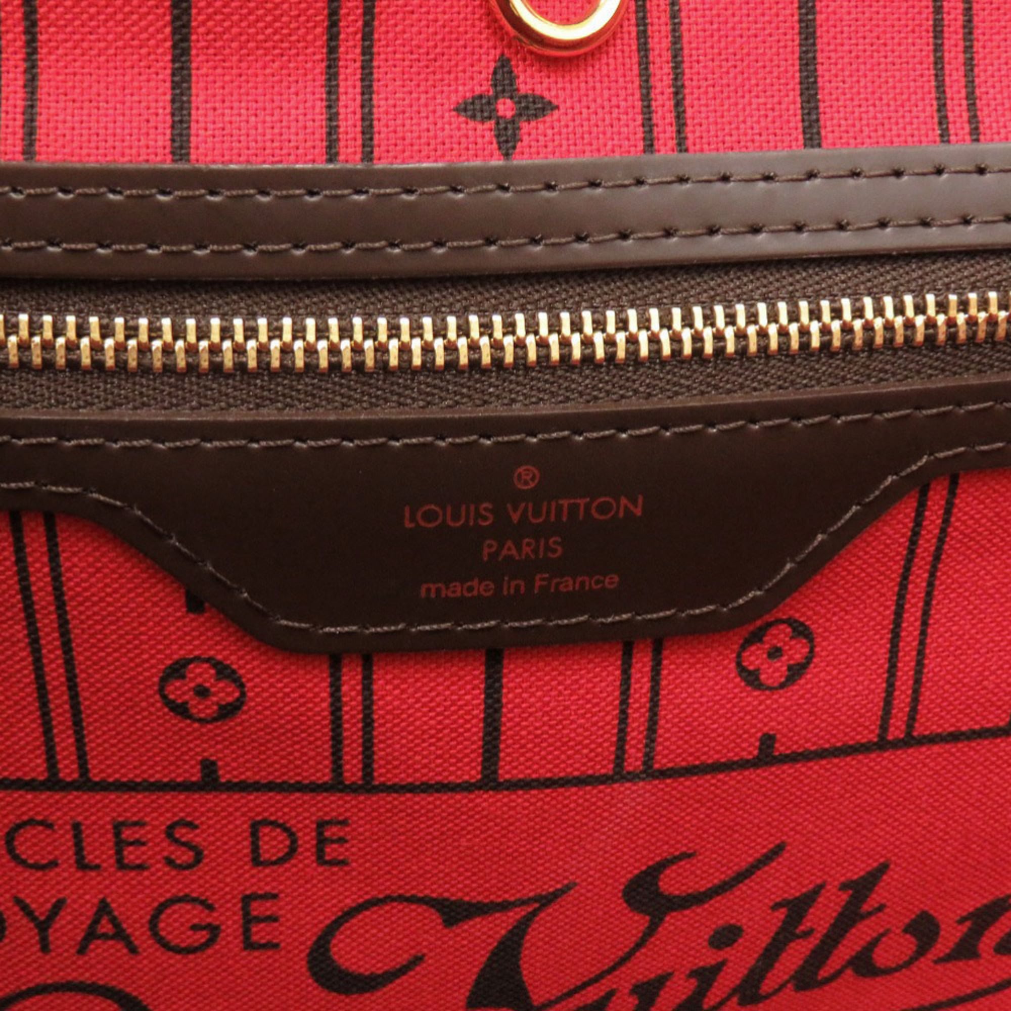 Louis Vuitton Brown Damier Canvas Tote Bag
