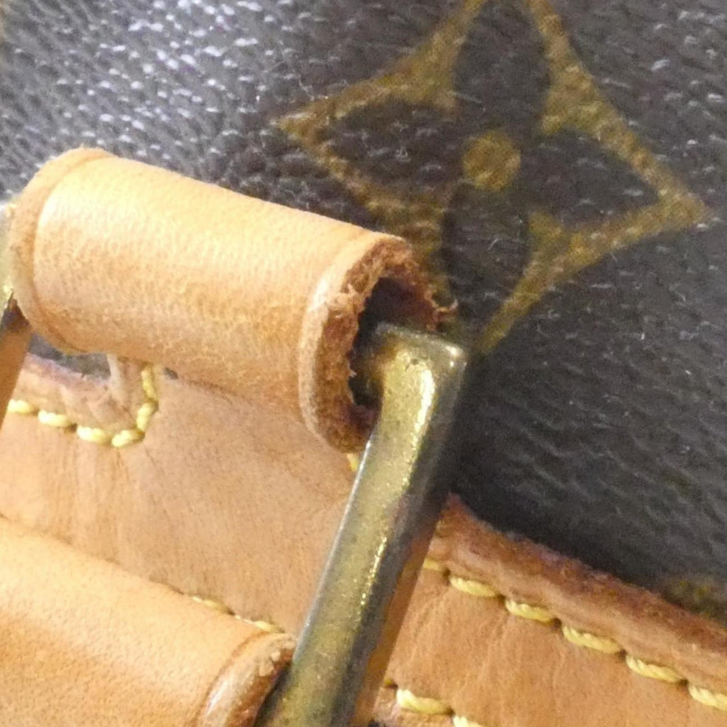 Louis Vuitton Brown Coated Canvas Shoulder Bag