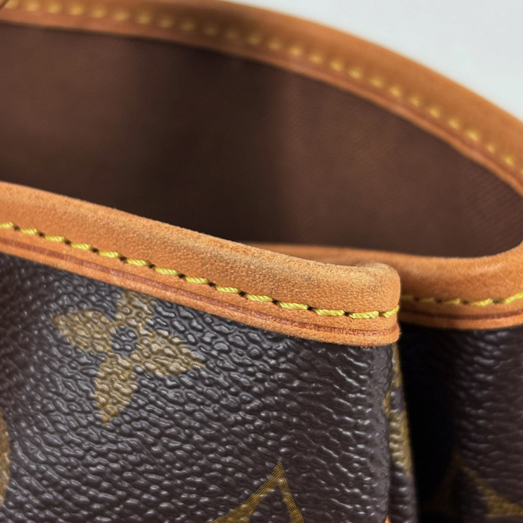 Louis Vuitton Brown Monogram Shoulder Bag Tote Bag