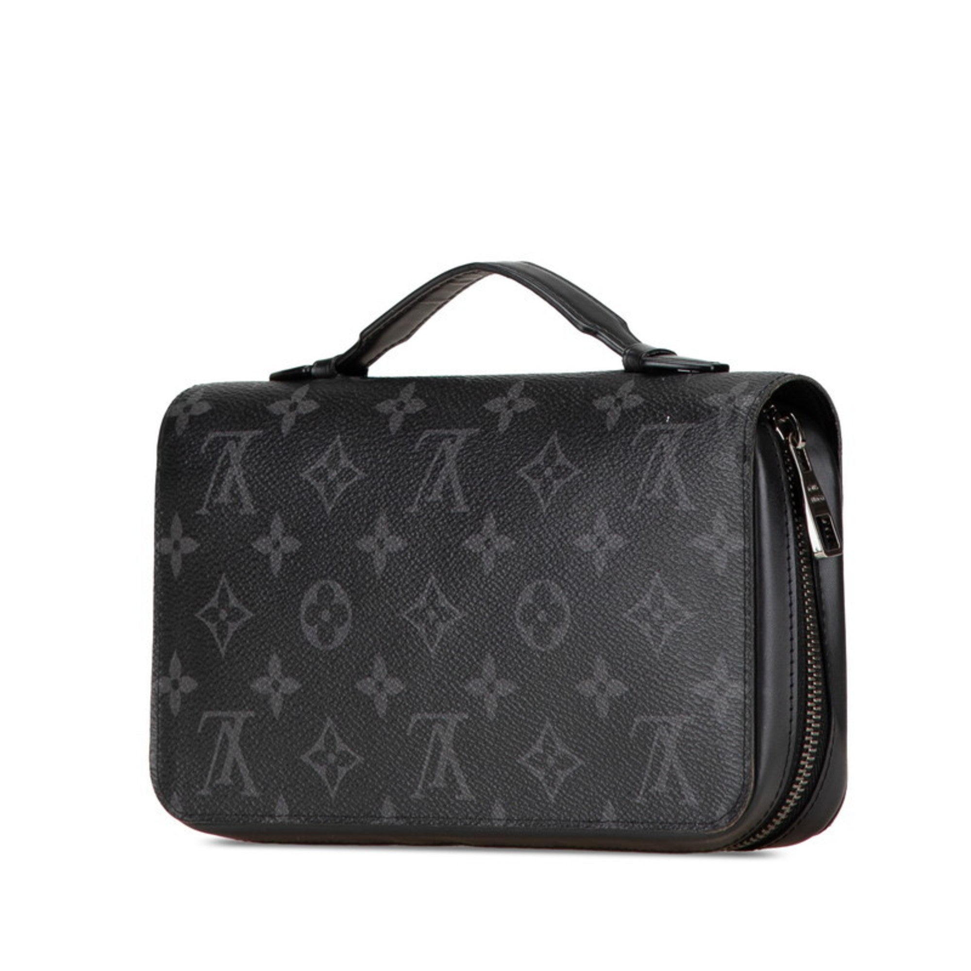 Louis Vuitton Black Pvc Leather Long Wallet