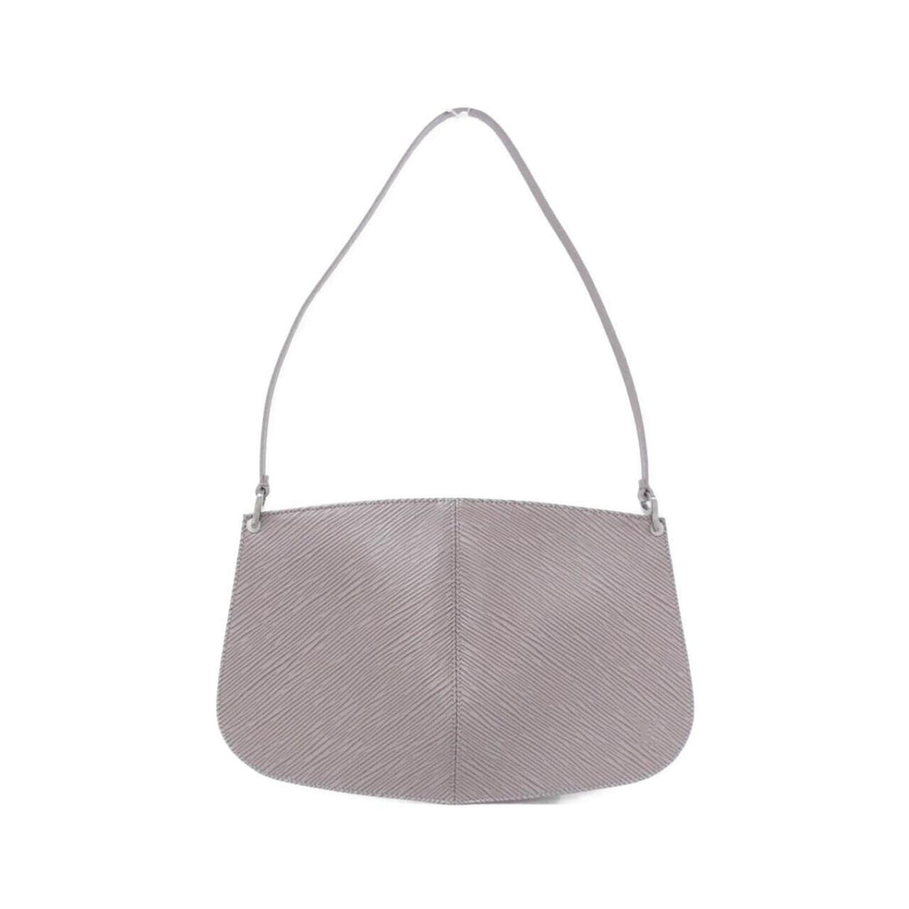 Louis Vuitton Purple Silver Leather Pochette Pouch