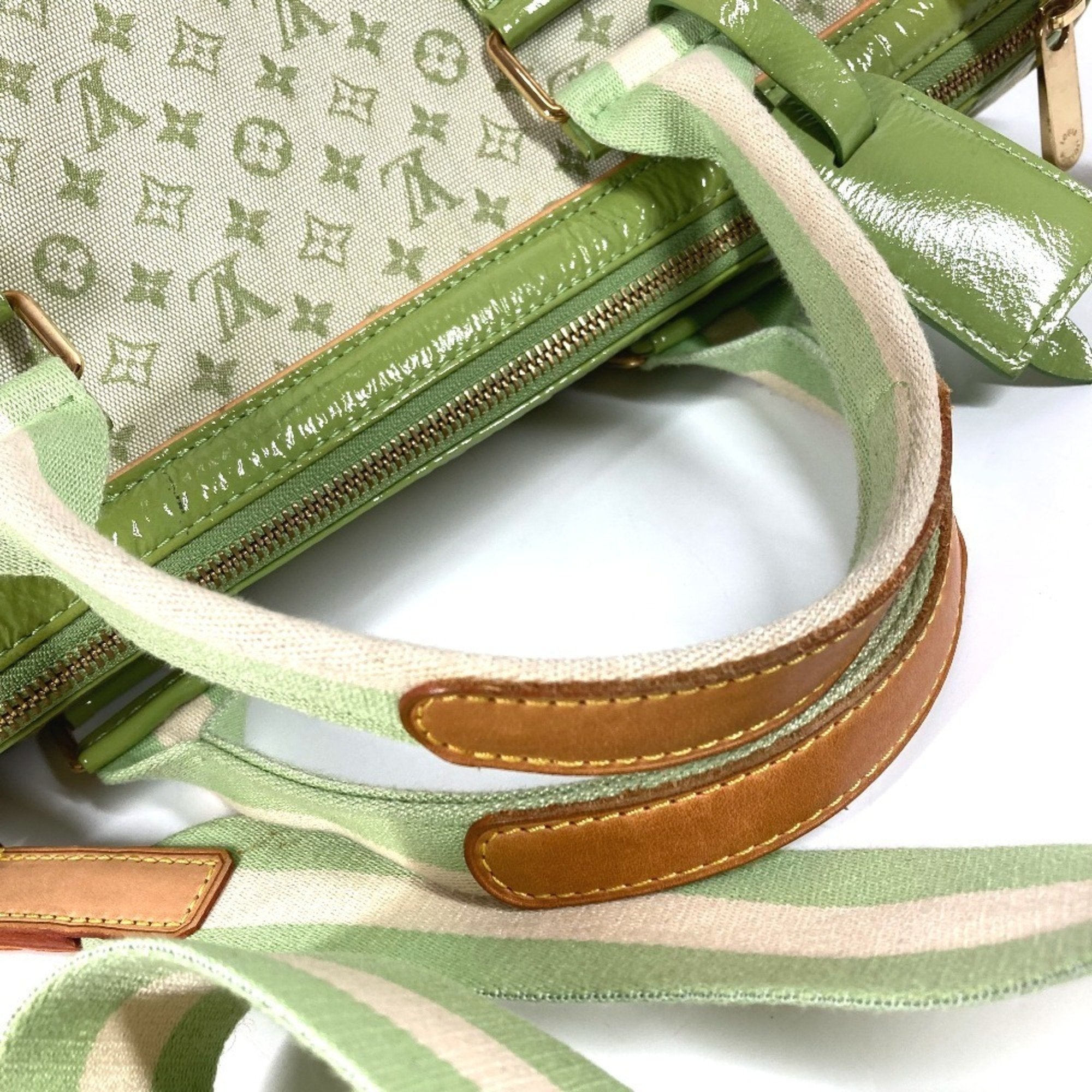 Louis Vuitton Almond Green Monogram Monogram Mini Shoulder Bag Tote Bag