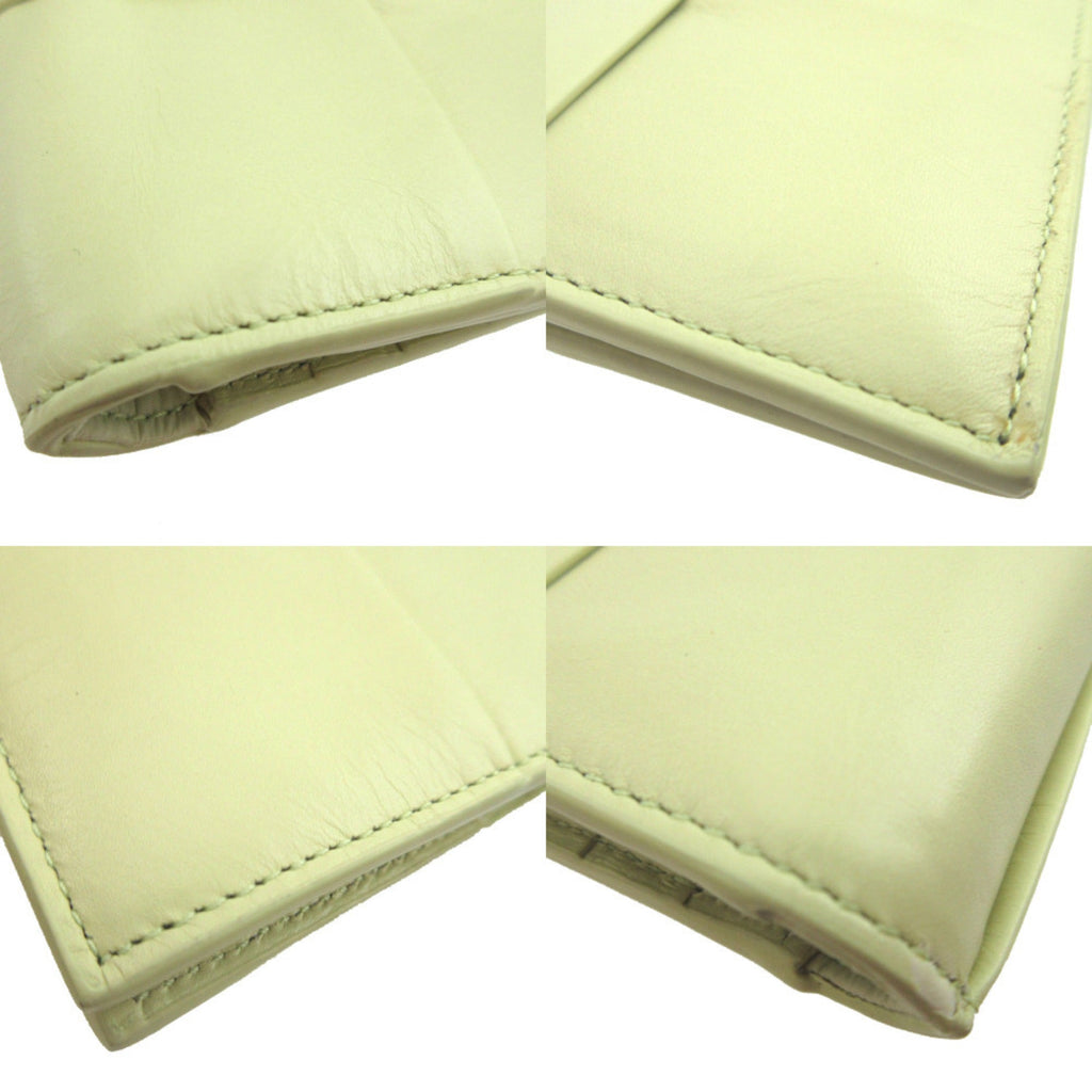Bottega Veneta Yellow Leather Wallet (Bi-Fold)