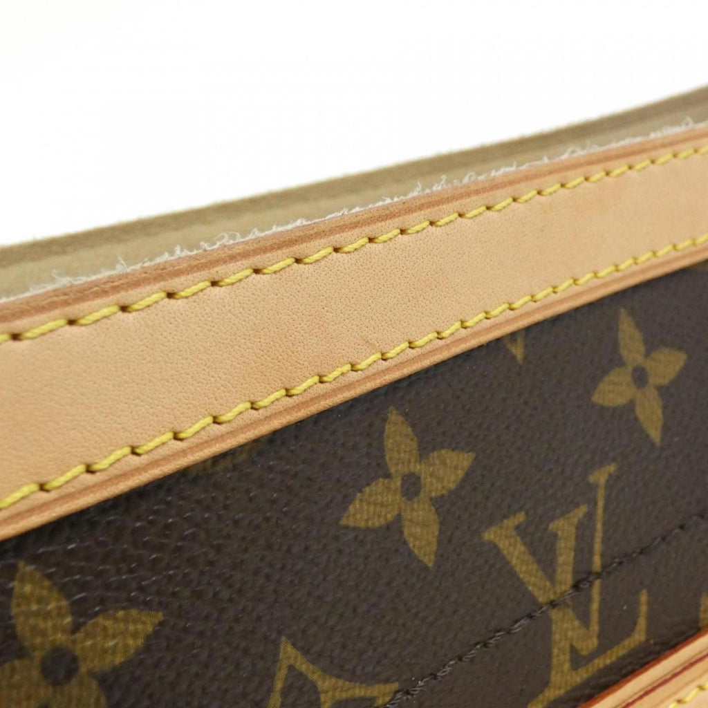 Louis Vuitton Marron Coated Canvas Shoulder Bag