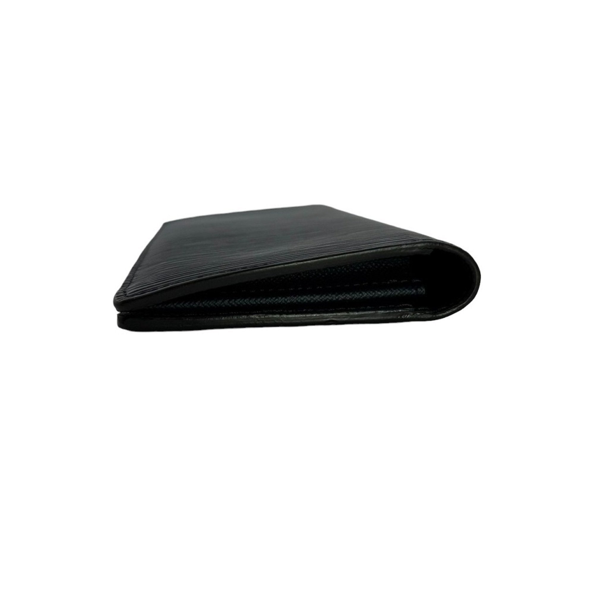 Louis Vuitton Noir Epi Leather Long Wallet