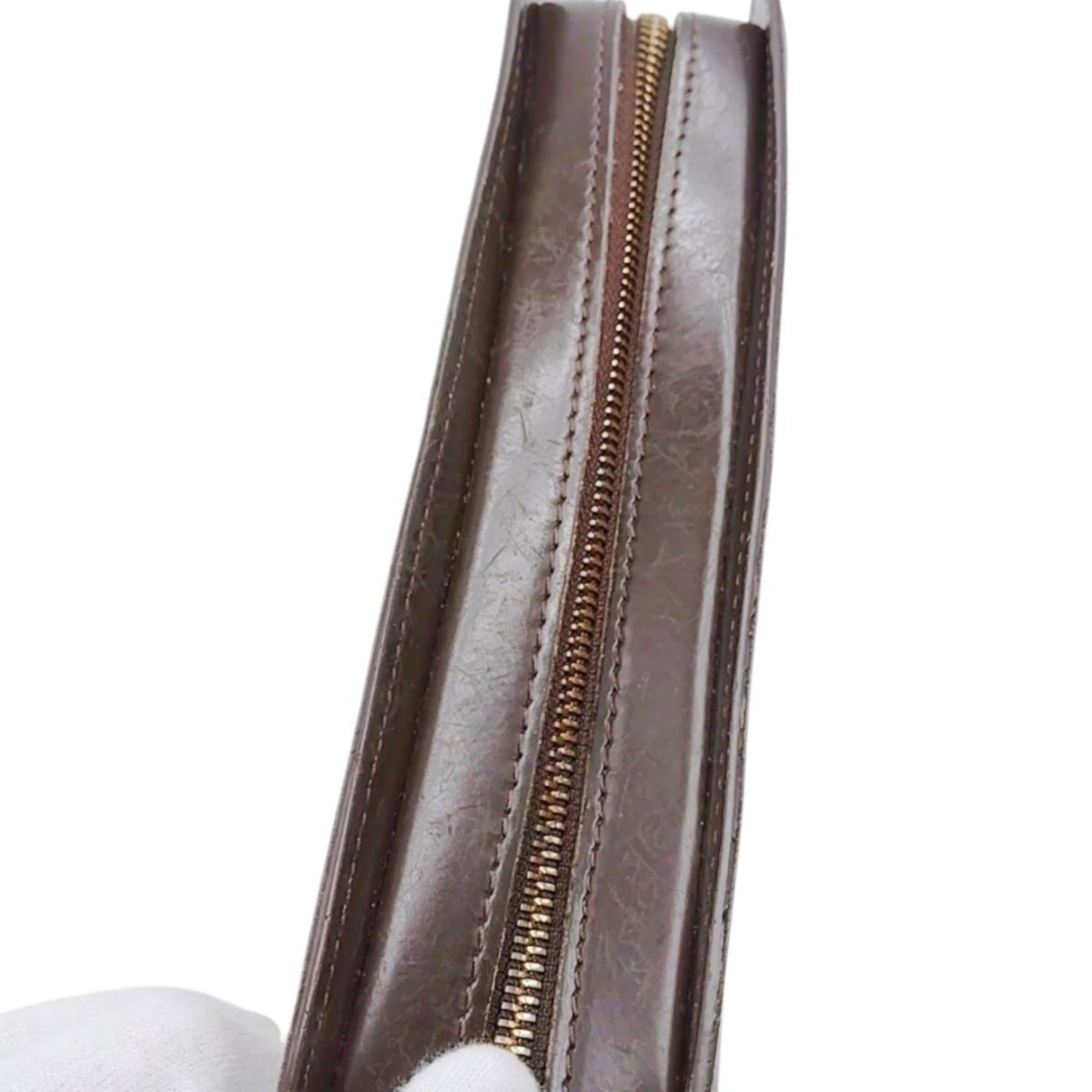 Louis Vuitton Damier Brown Damier Canvas Clutch Bag