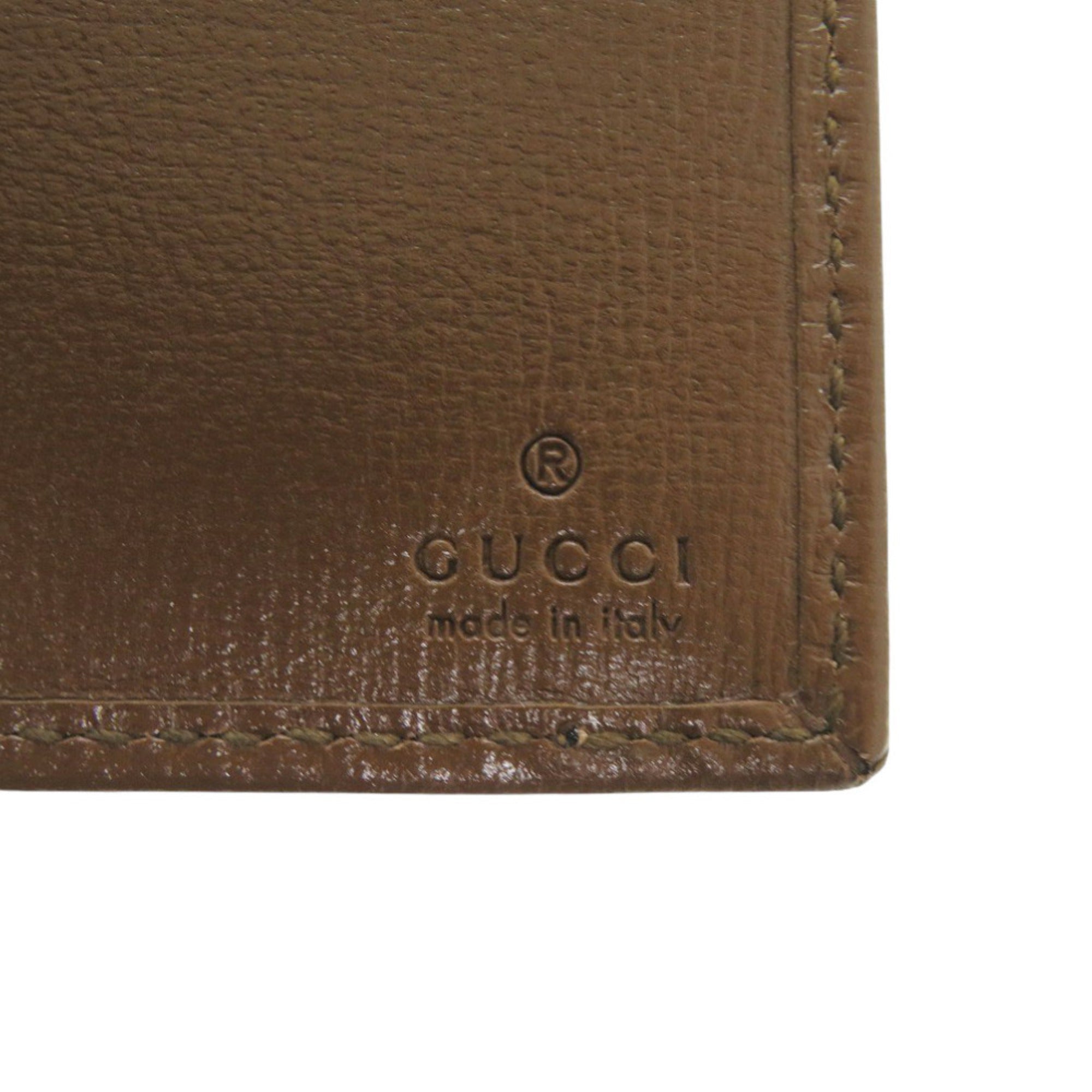 Gucci Beige Gg Supreme Wallet (Bi-Fold) (Pre-Owned)